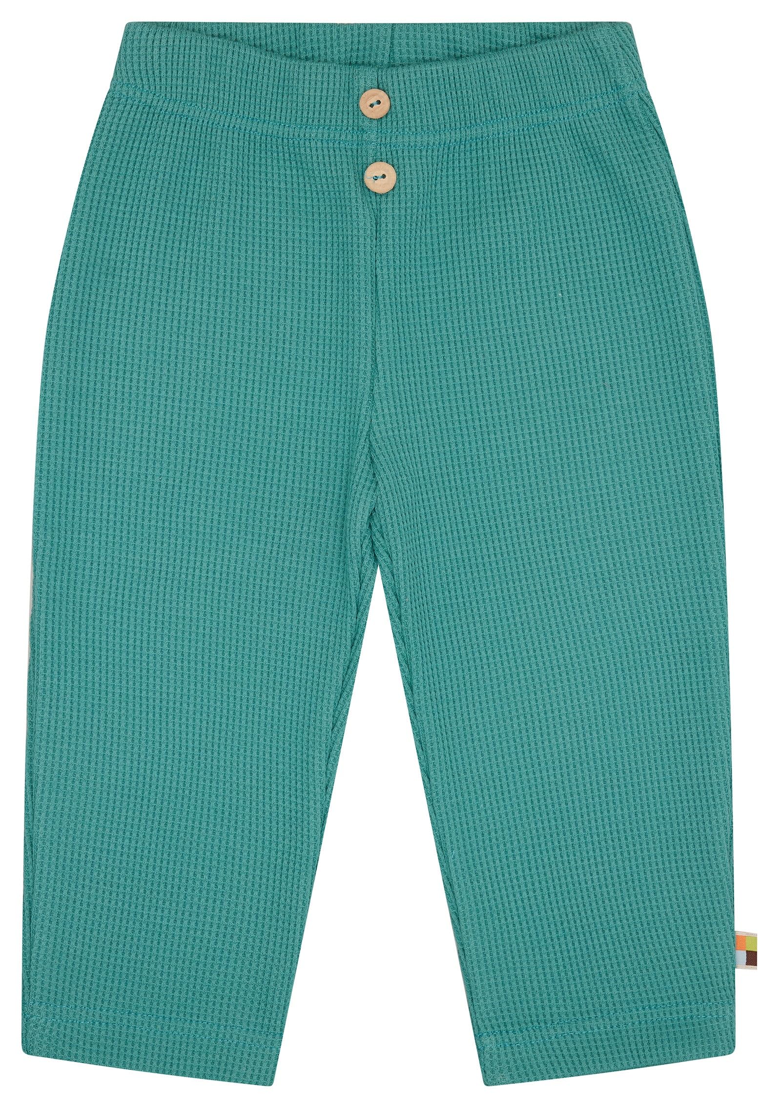 loud + proud Unisex Kinder Waffelstruktur, GOTS-Zertifiziert Hose