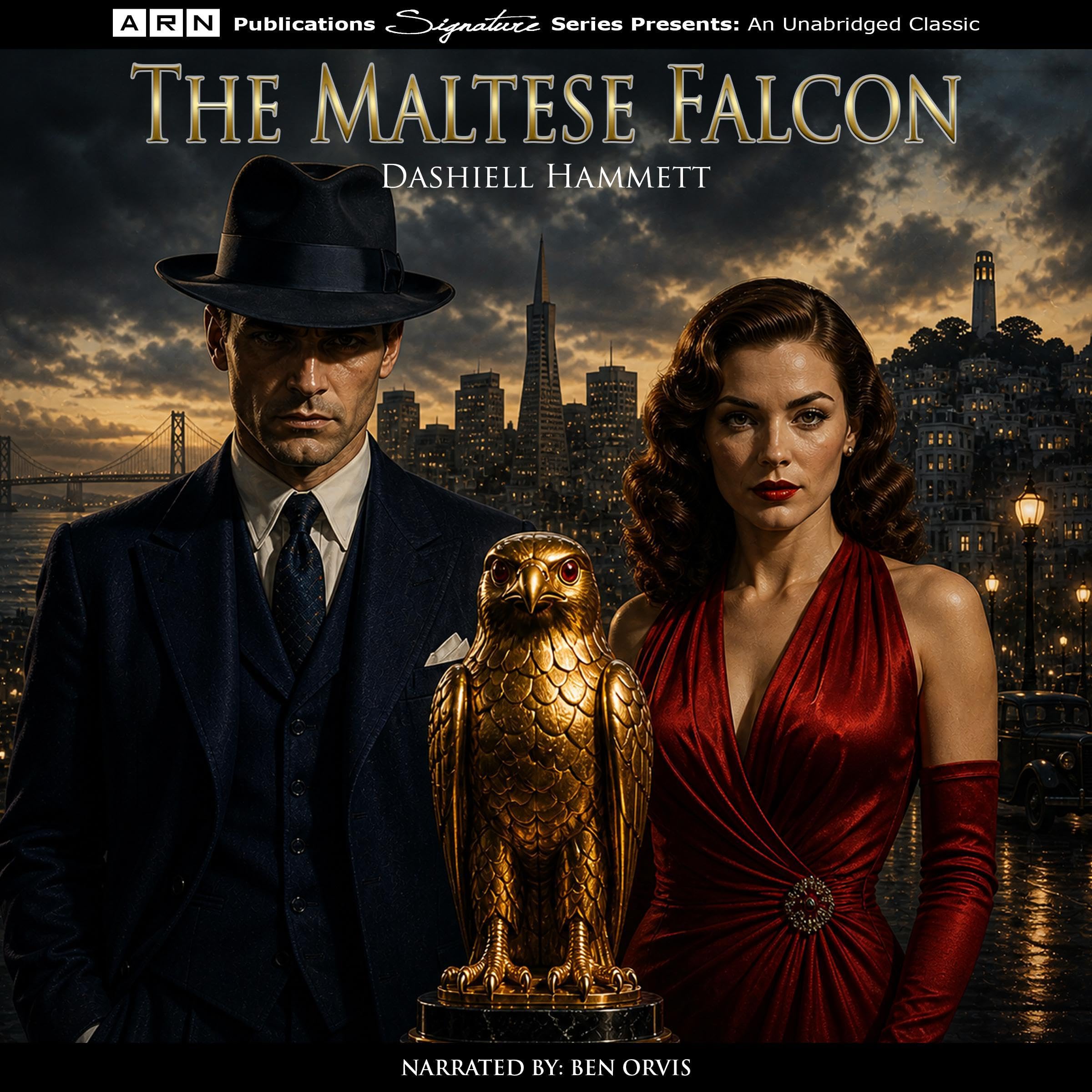 Cover art for The Maltese Falcon