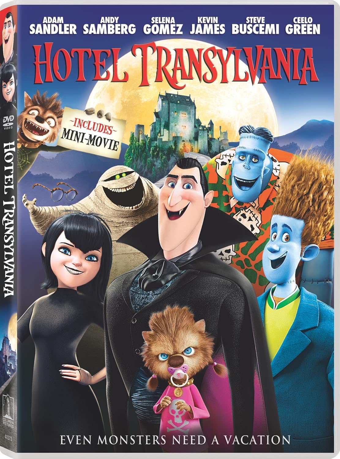 Count Dracula and friends at a monster hotel