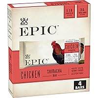 Vista 6 de EPIC BARBACOA Barra de proteína de pollo, Keto apta para el consumidor, 12 unidades, barras de 1.3 onzas