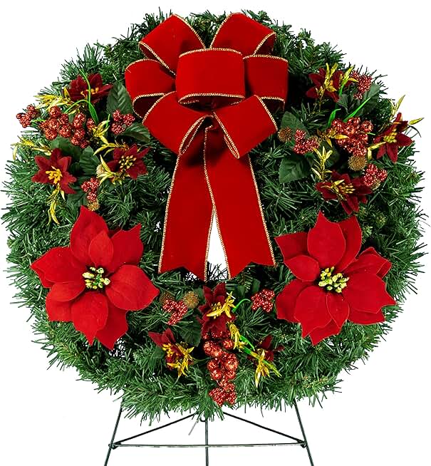 cemetery wreath stand