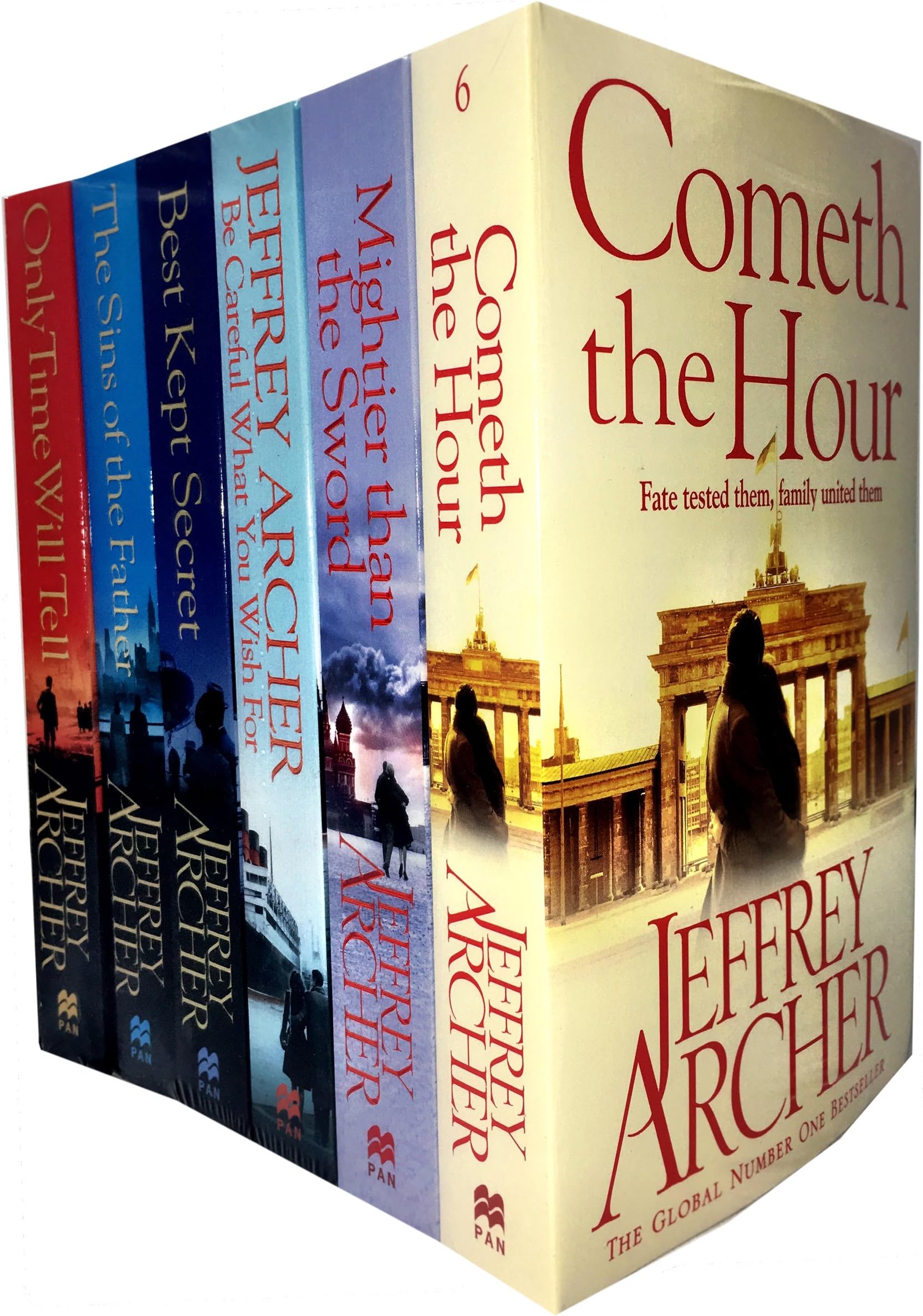 Jeffrey Archer Clifton Chronicles Series 7 Books Collection Set