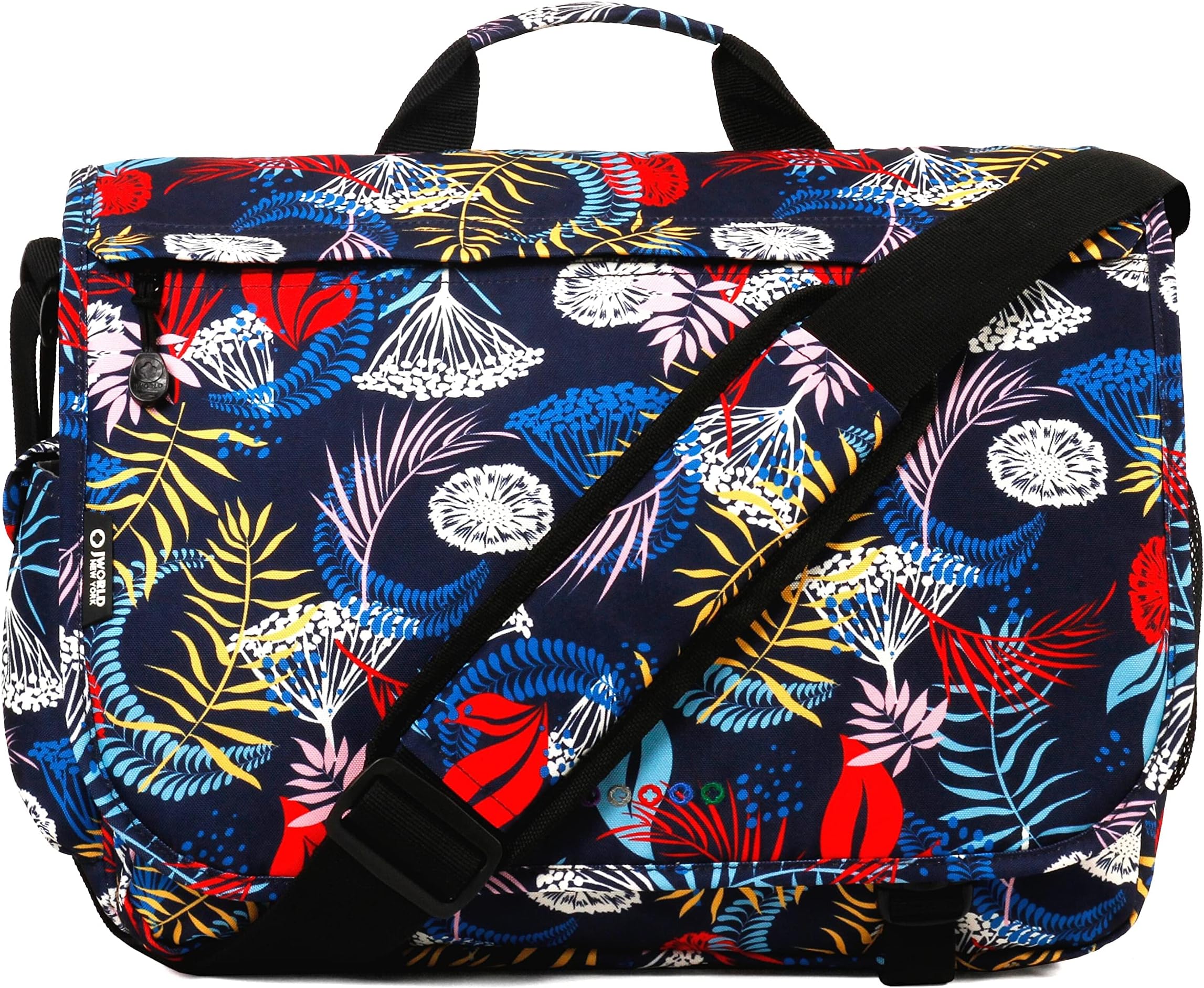 J World New YorkThomas Laptop Messenger Bag, Botanic