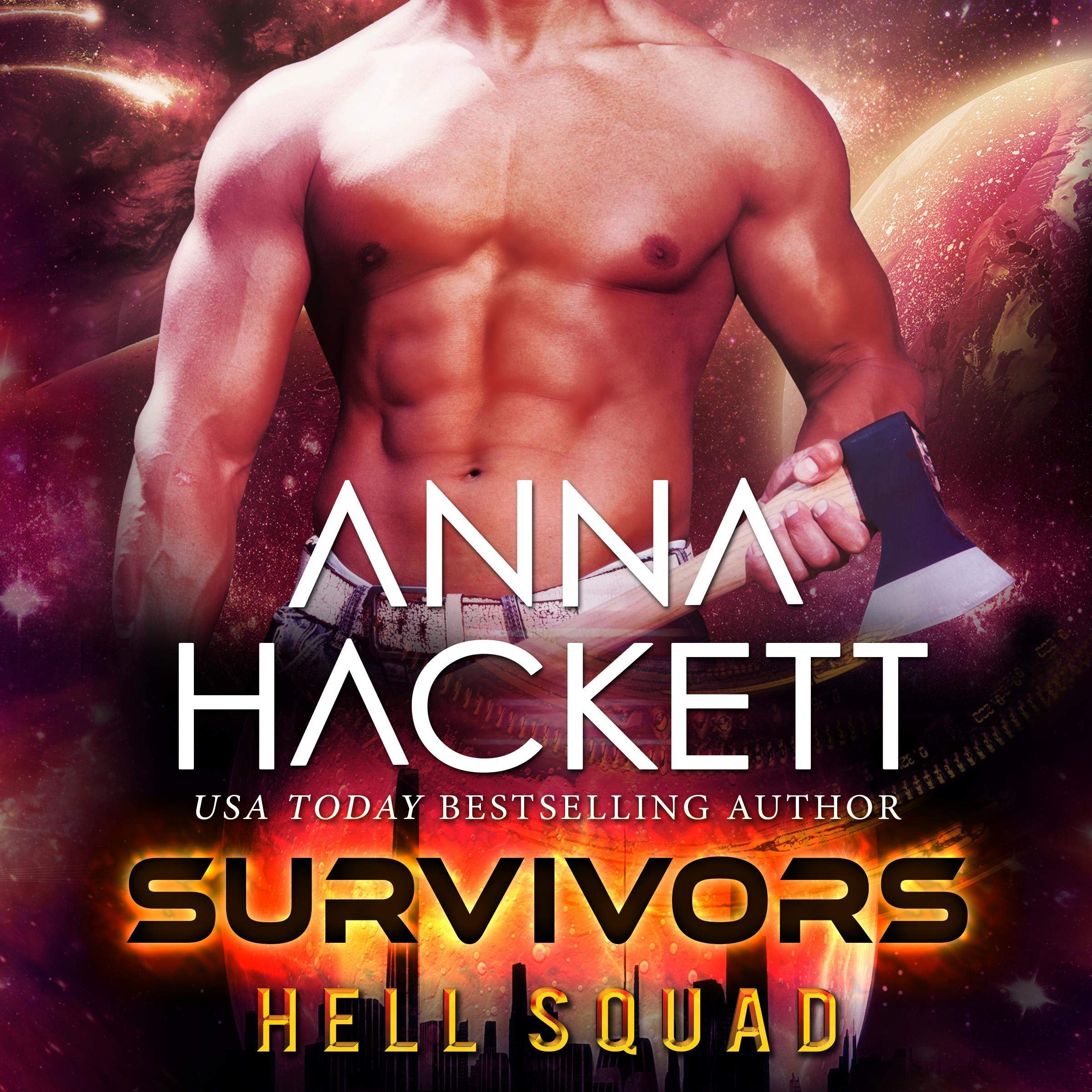 Cover art for Survivors: Sci-Fi Alien Invasion Romance (Hell Squad, Book 19)