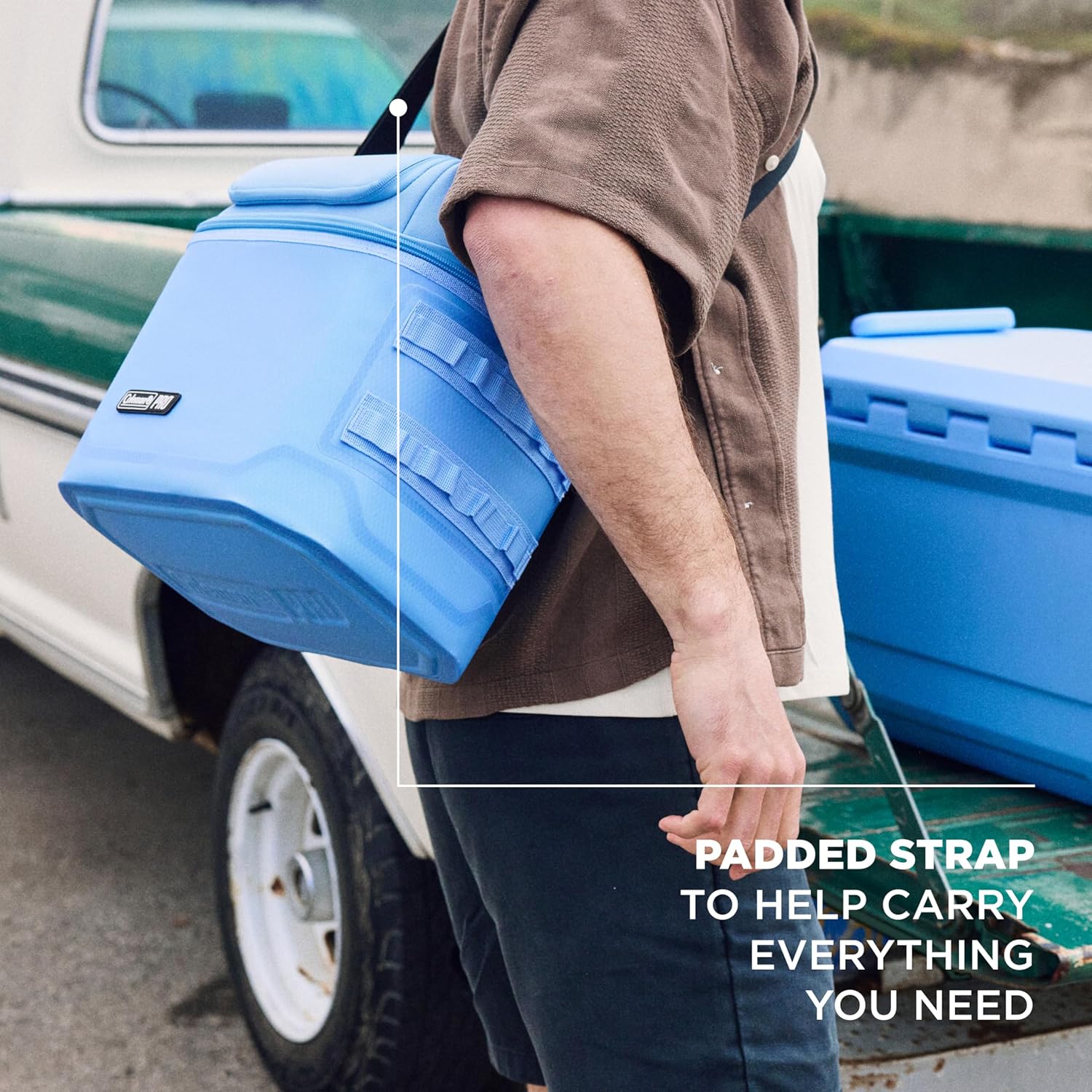 Coleman Pro 16-Can Premium Soft Cooler Lunchbox, Fully Insulated Lid & Body Stays Cold up to 30 Hours, Great for Camping, Tailgating, Parties, Sports, Concerts, Lunches & More - Image 5