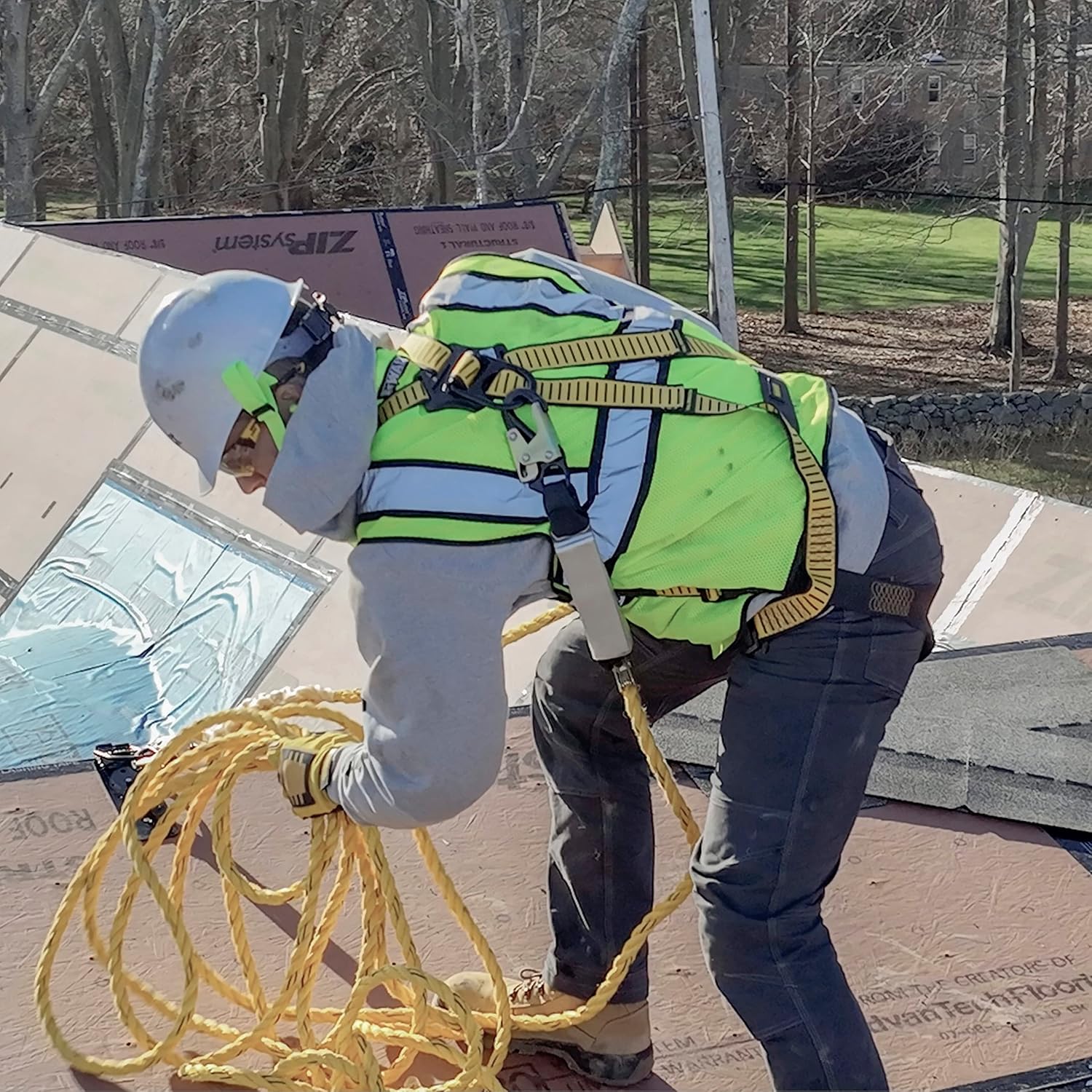 DEWALT 50' Vertical Lifeline with Rope Adjuster