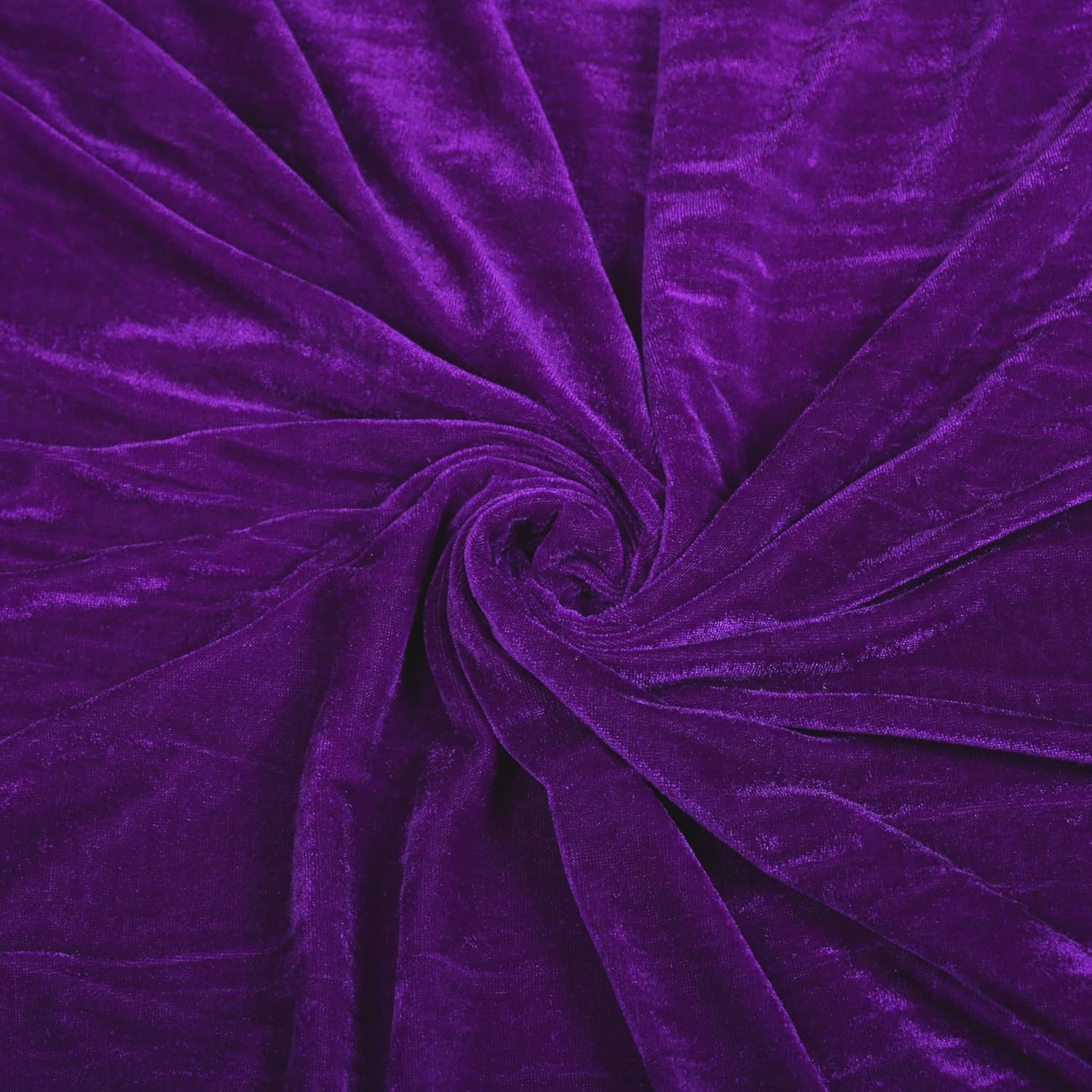 MDS Pack of 12 | Purple | Velvet Table Runner 20 x 120 Inches 10ft Long Luxurious Soft Romantic Wedding Runners for Party Reception Bridal Shower Birthday Banquets Dinner Table Decoration