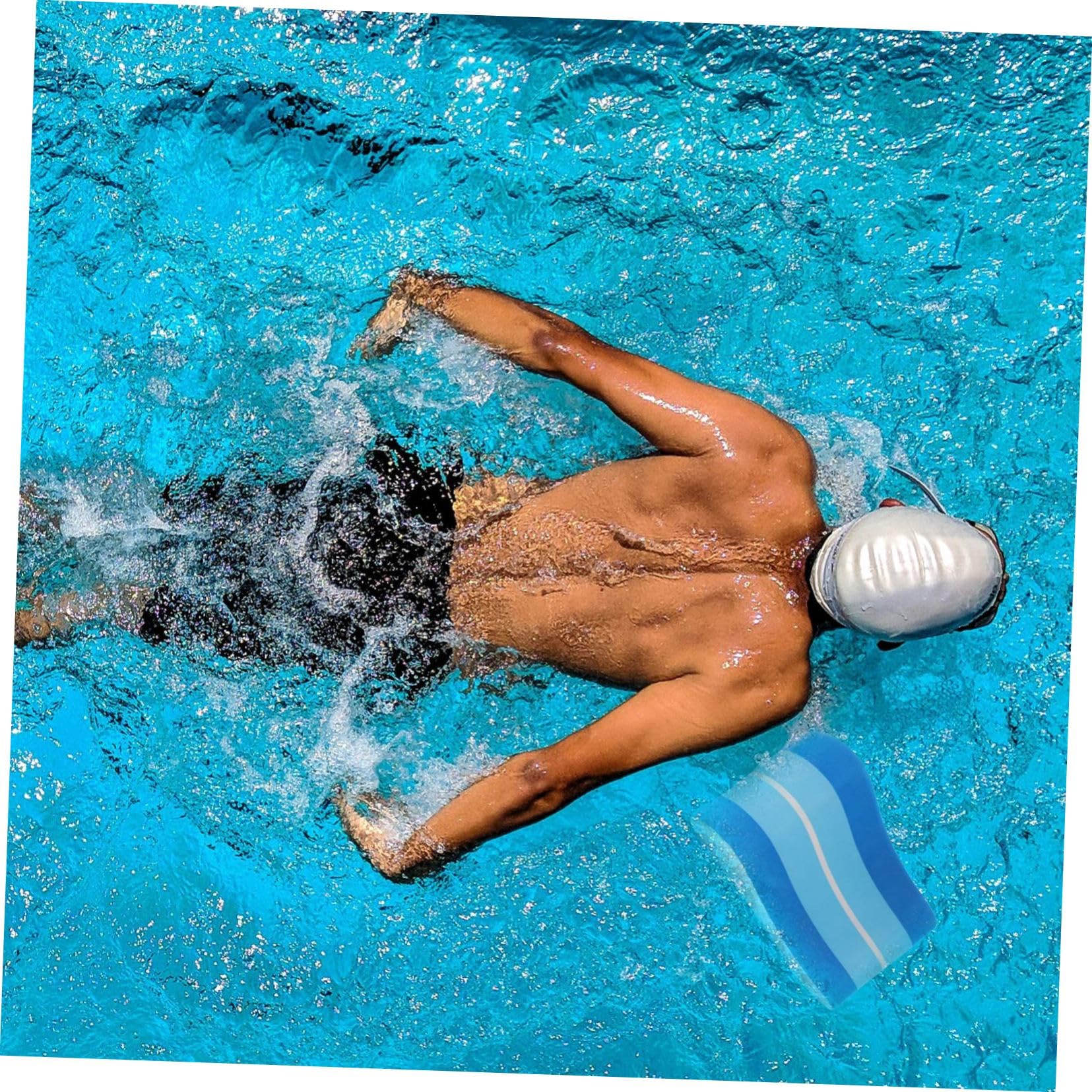 Planche De Natation En Mousse EVA Toddmomy – Flotteur D’Entraînement Pour Débutants Ados/Adultes – Jaune