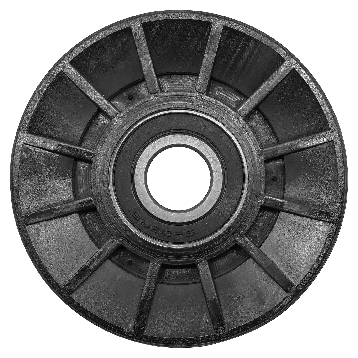 Caltric 756-05024 Deck V-Idler Pulley Compatible with Craftsman Compatible with MTD Compatible with Cub Cadet Compatible with Troy-Bilt