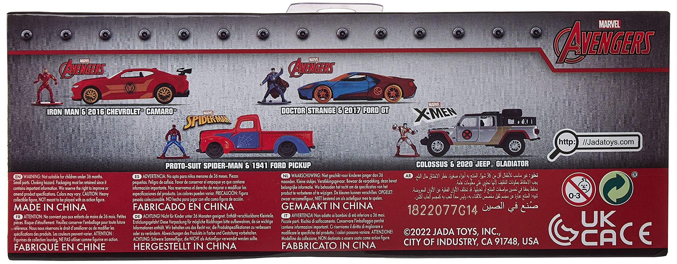 Dickie Toys Jada- Marvel Doctor Strange Ford GT 253223013 8 Years Diecast 1:32 Scale Figure, Mehrfarbig - Image 3