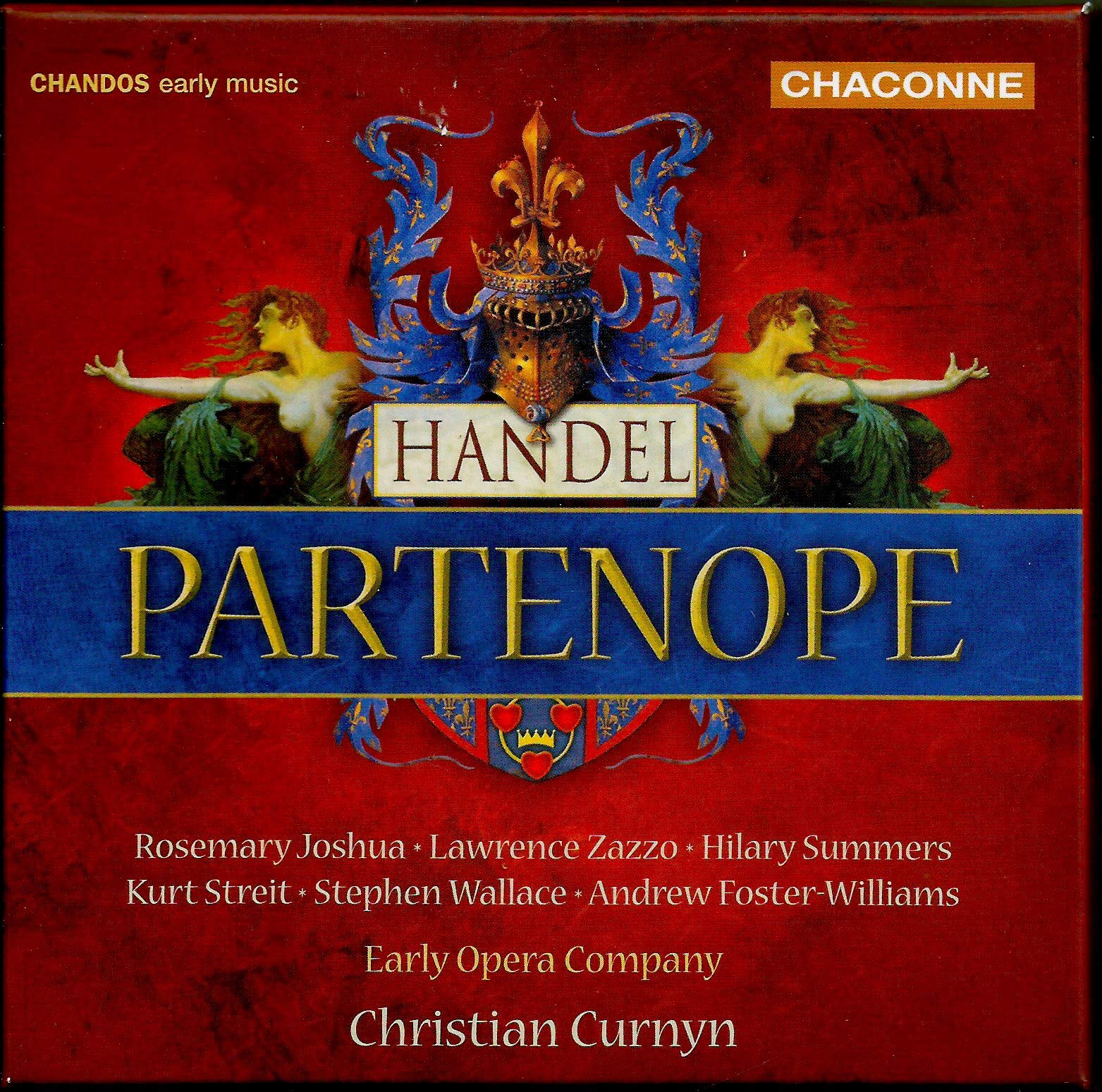 Handel - Partenope / Joshua, Zazzo, Summers, Streit, Wallace, Foster-Williams, EOC, Curnyn