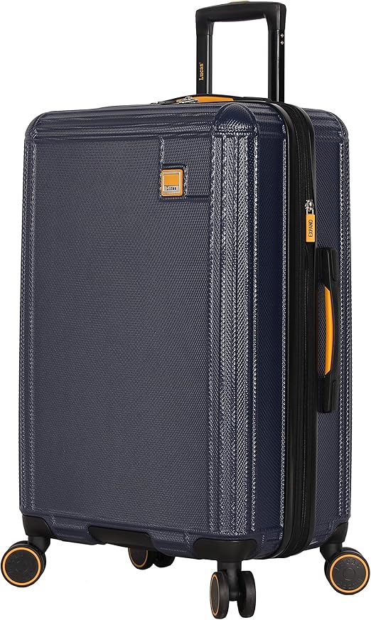 Lucas Luggage Hard Case Large 28" Expandable Suitcase With Spinner