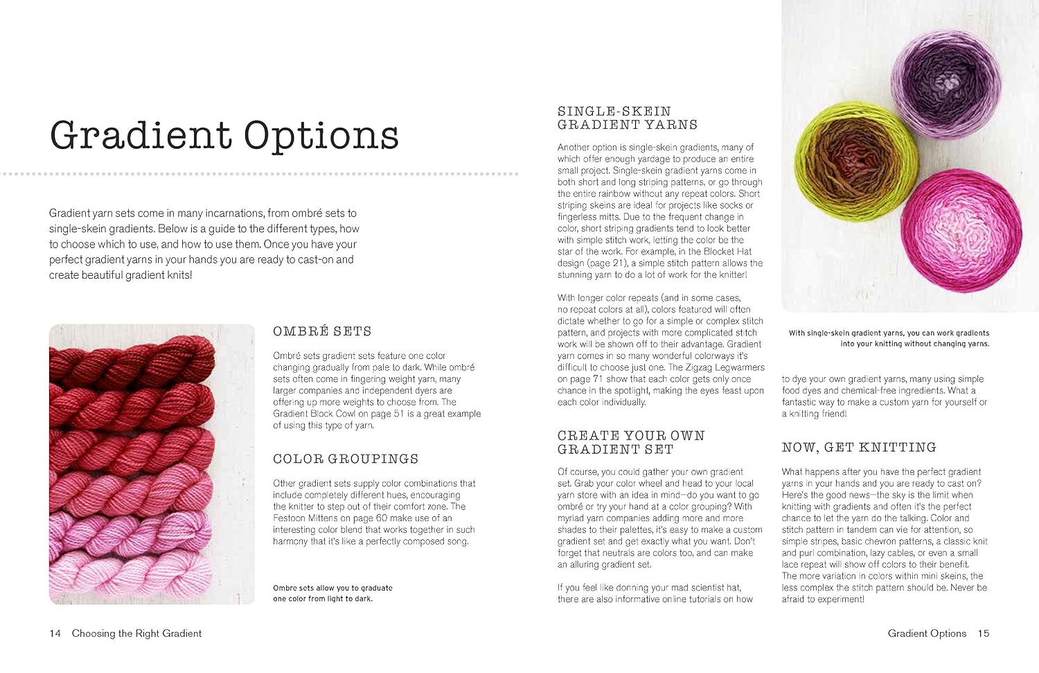 Gradient Knits: 10 Lessons and Projects Using Ombre, Stranded Colorwork, Slip-stitch, and Texture