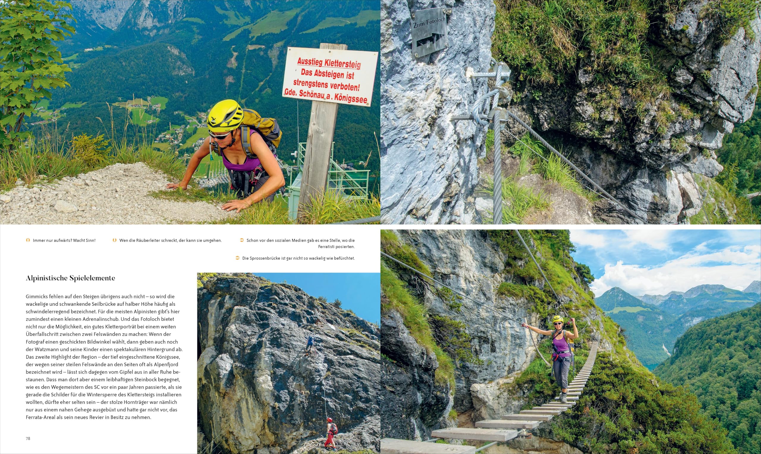 Die ultimativen Klettersteige in den Alpen: 51 legendäre Routen