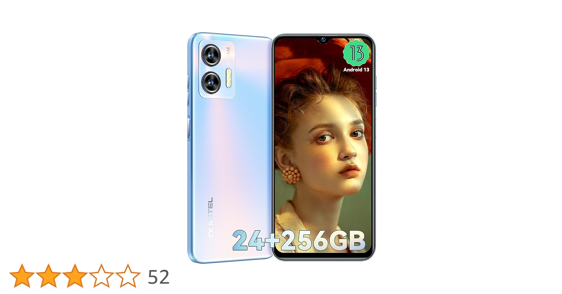 OUKITEL C36 スマートフォン 24GB+256GB/ 5150mAh Amazon.co.jp: OUKITEL C36 SIM Free Smartphone Unit, Android