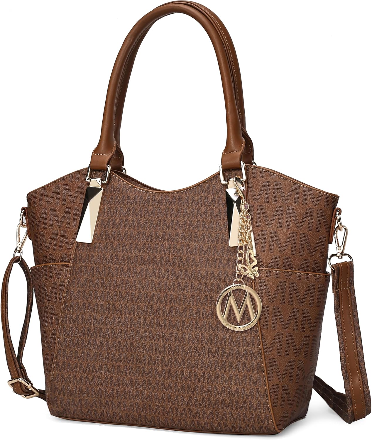 MKF Collection Tote Bag for Women Vegan Leather Shoulder Bag  Top-Handle Purse, Ladies Handbag by Mia K
