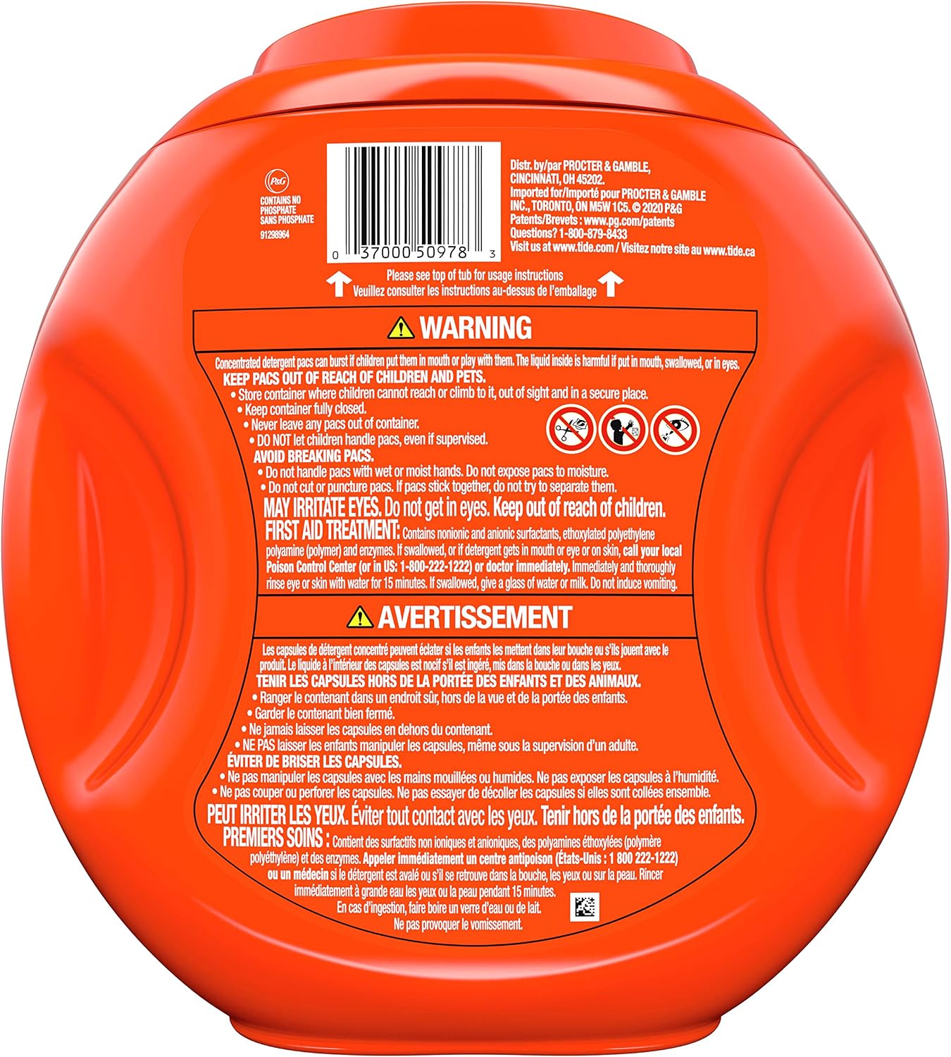 Tide PODS Laundry Detergent Soap PODS, High Efficiency (HE), Spring Meadow Scent, 72 Count