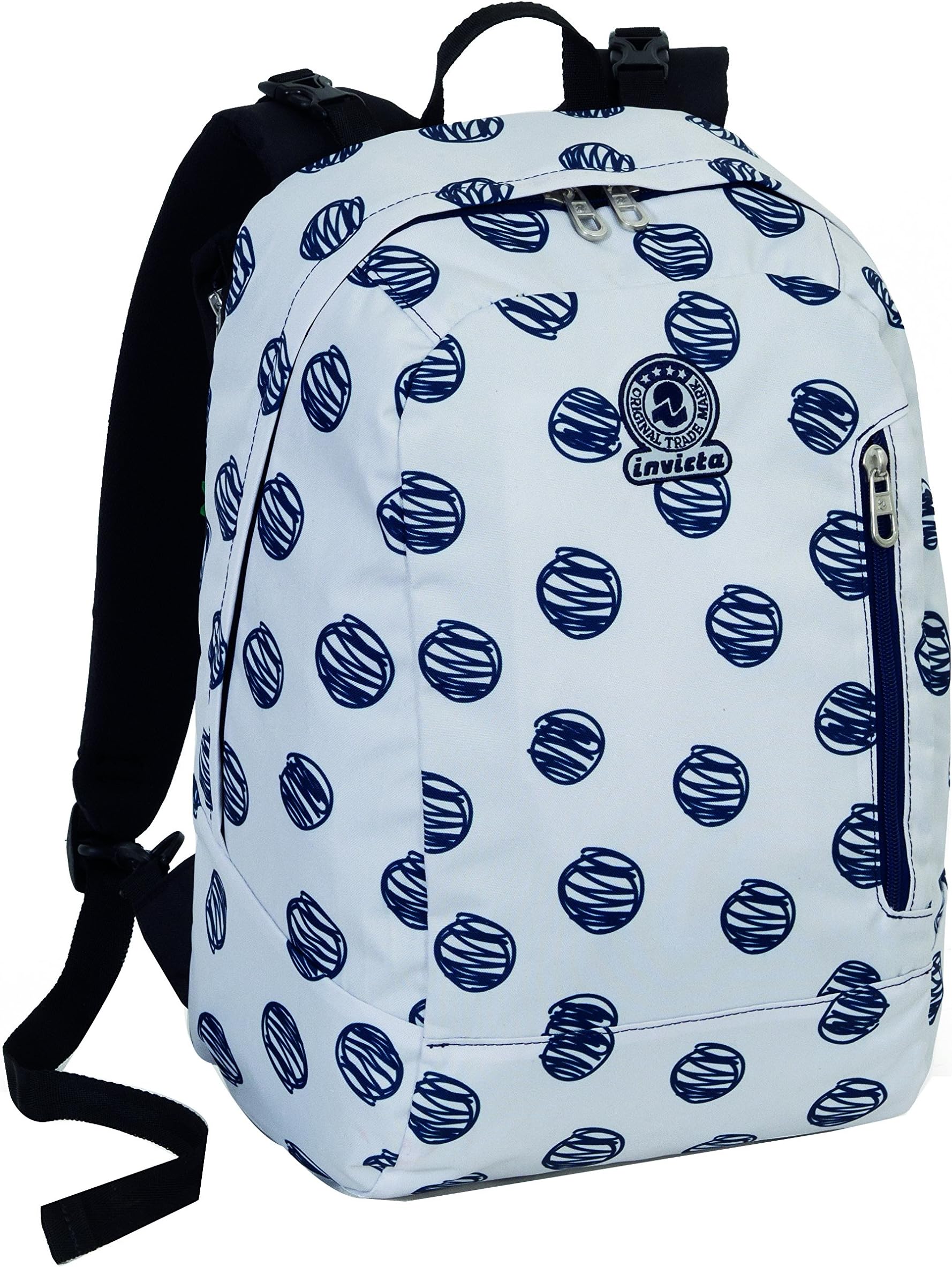 Backpack REVERSIBILE INVICTA TWIST - ELEMENT - White Blue 26Lt