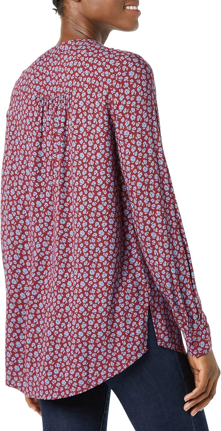 Amazon Essentials Women's Long-Sleeve Woven Blouse - Image 3