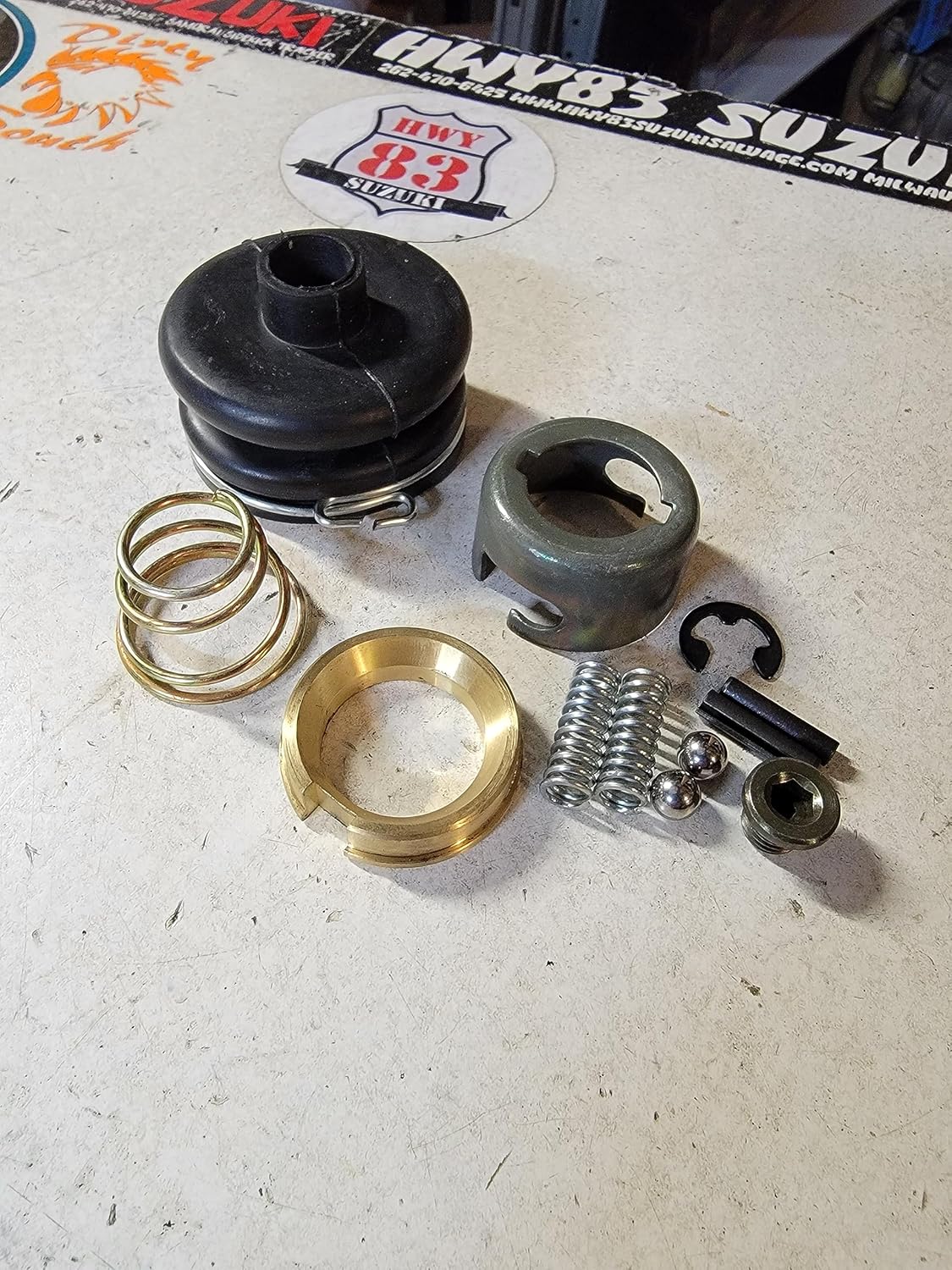 Suzuki Samurai Brass Transfer Case Bushing + T-case shifter Rebuild Kit