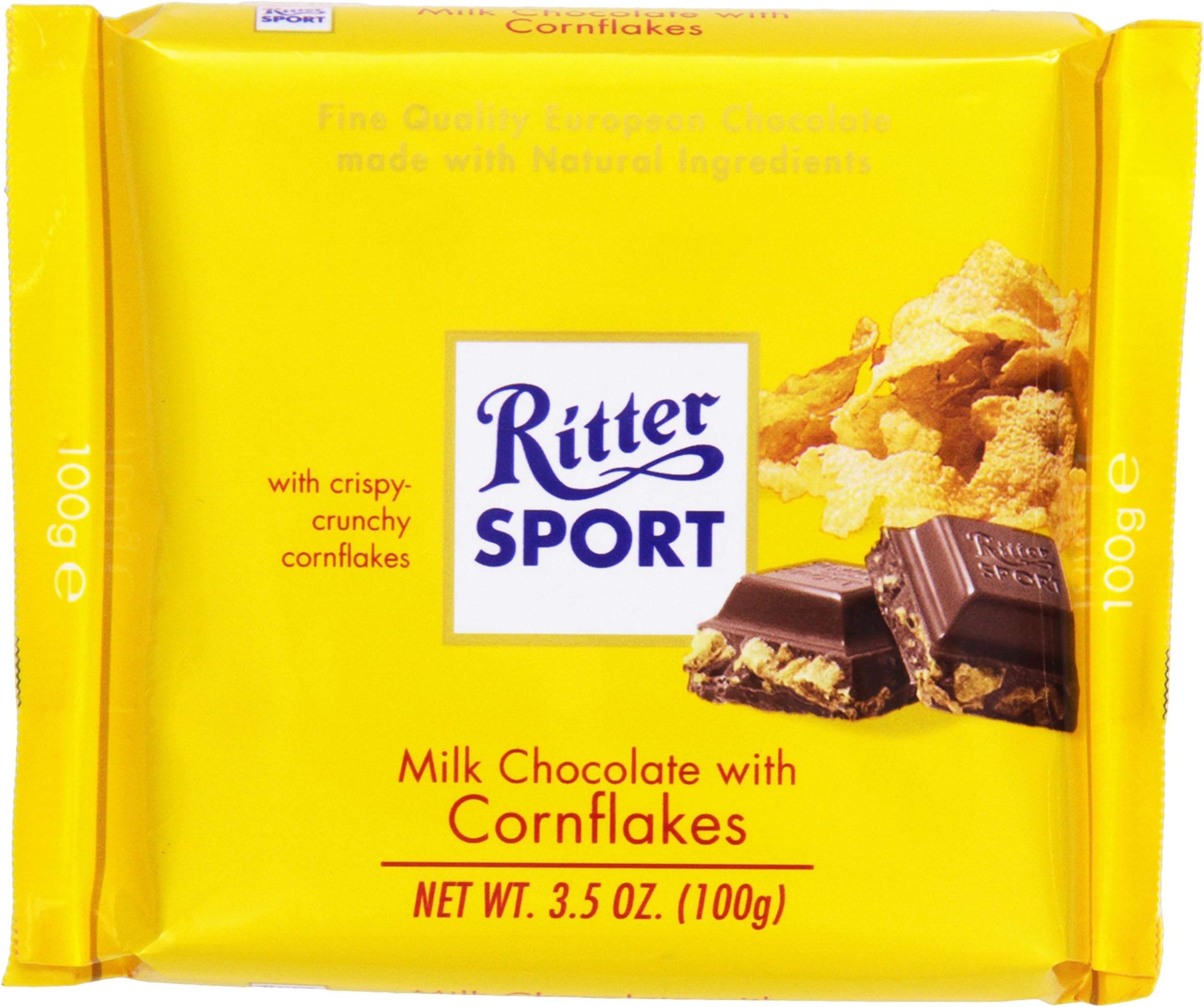 Milk Chocolate with Cornflakes, 3.5 oz