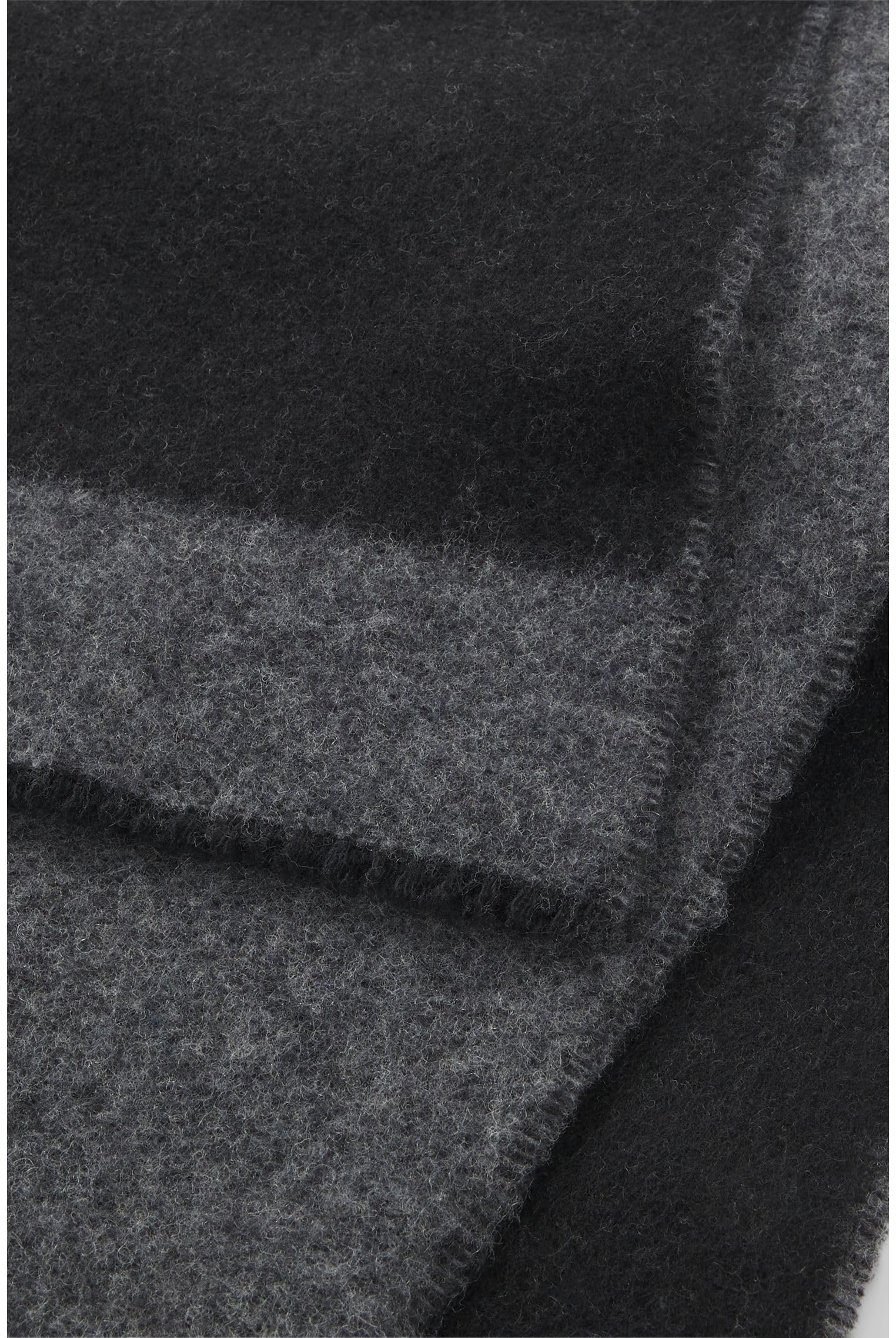 HUGO Herren Martyn 40 * 180 Schal aus Woll-Mix mit Stack-Logo