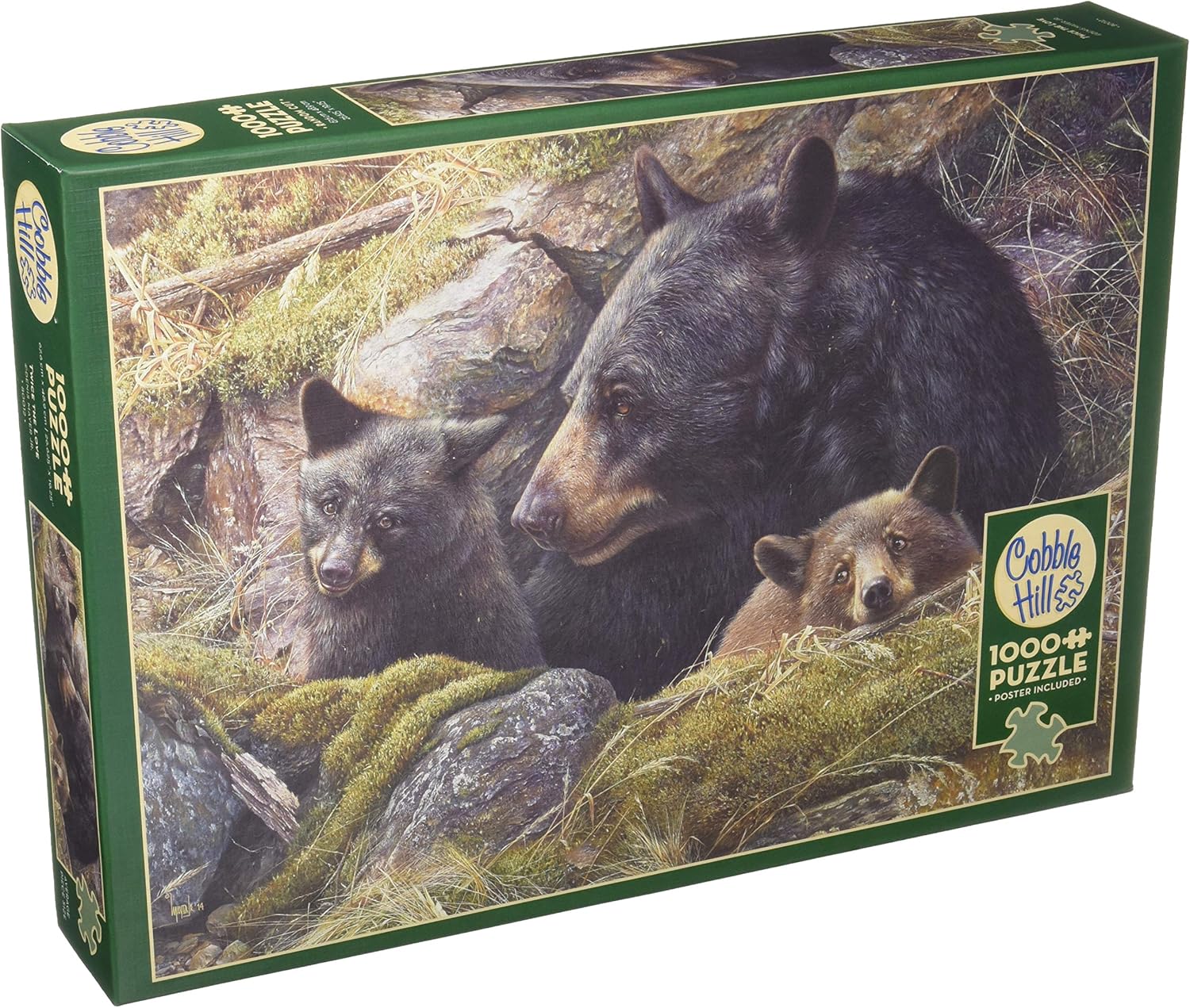 Cobblehill 80012 1000 pc Twice the Love Puzzle, Various
