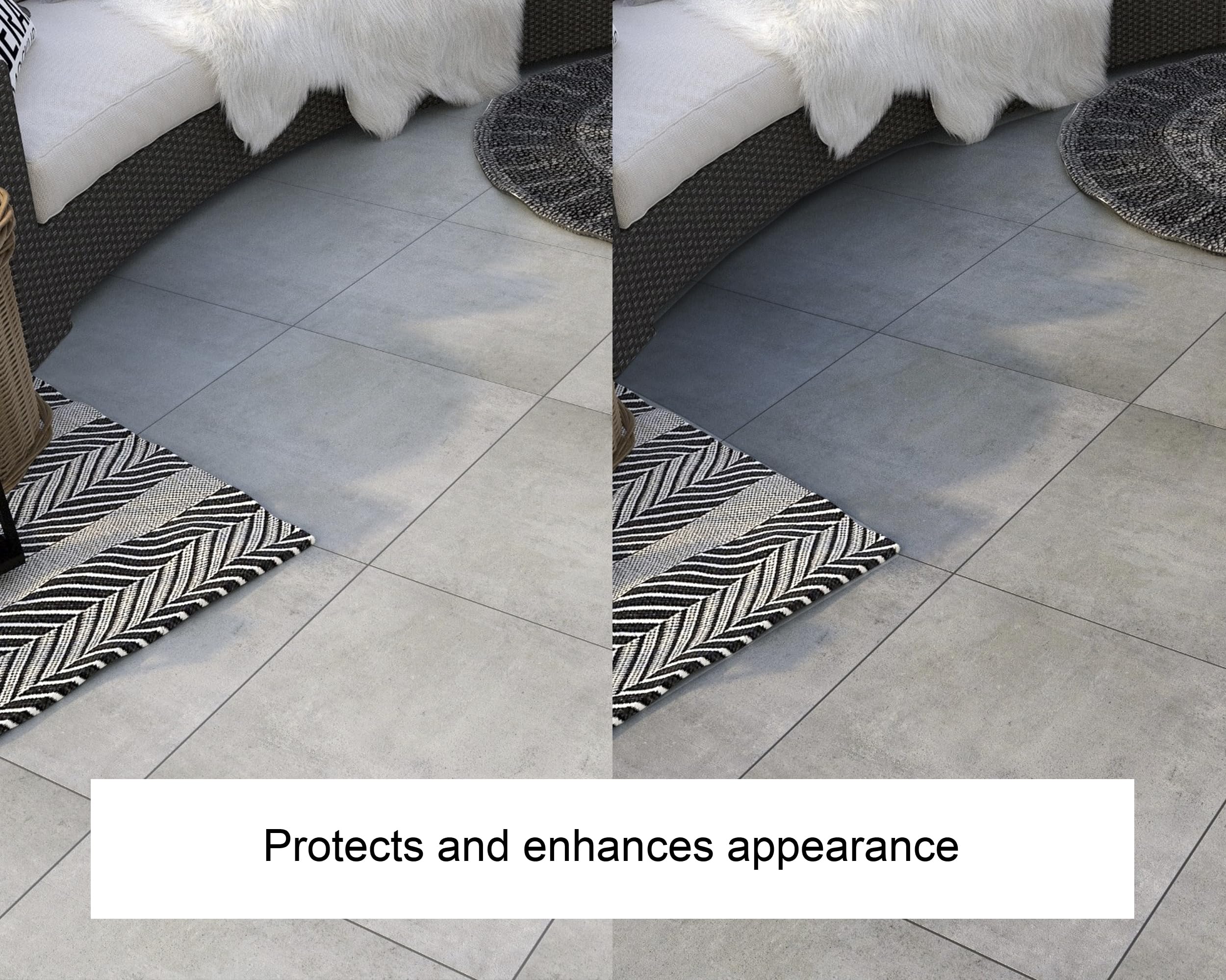 LTP Potenciador de azulejos de porcelana: un protector formador de película de bajo mantenimiento para pavimento de porcelana. Mejora y embellece la apariencia. Deja las superficies con un aspecto