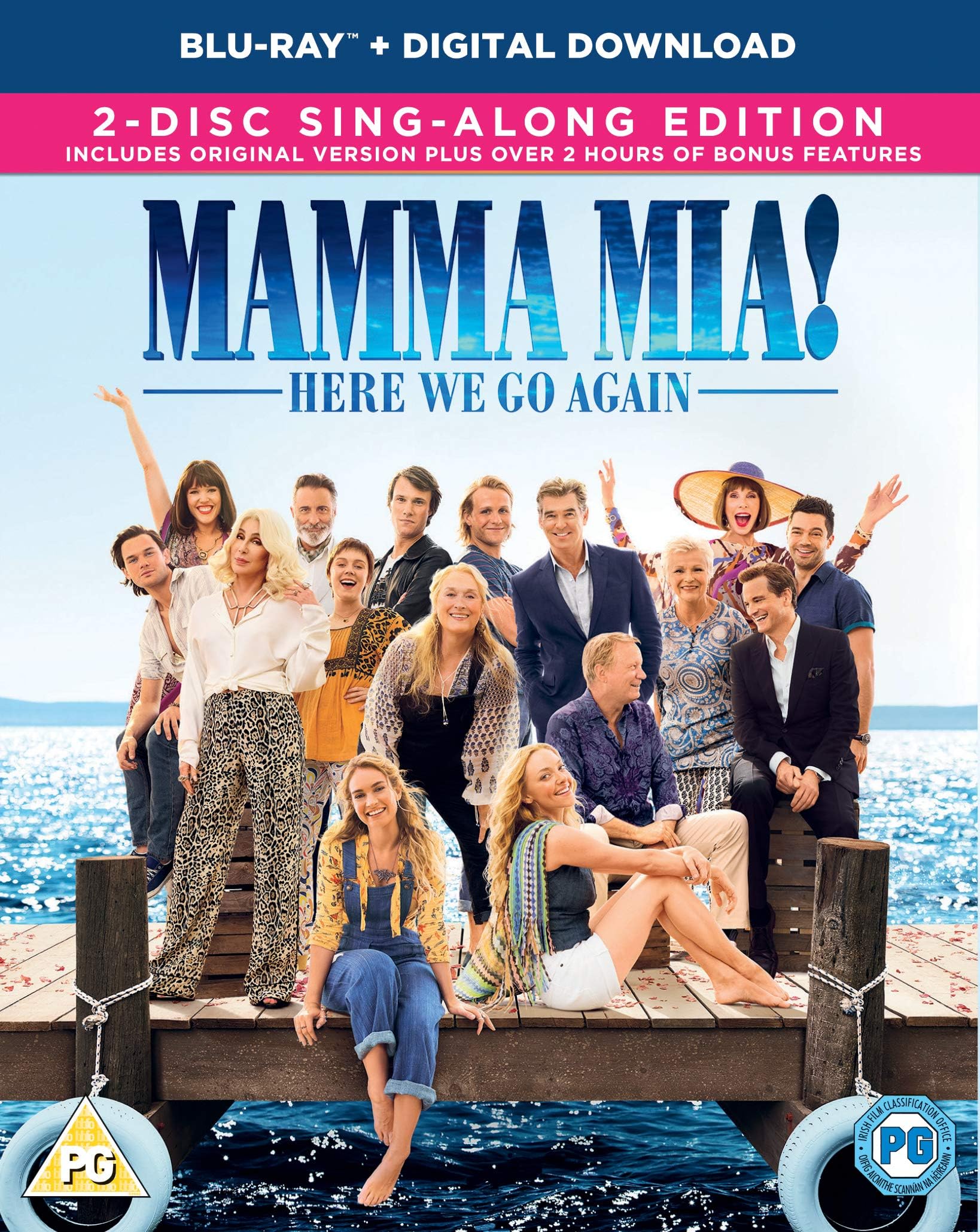 Mamma Mia! Here We Go Again Blu-ray + [2018] [Region Free]