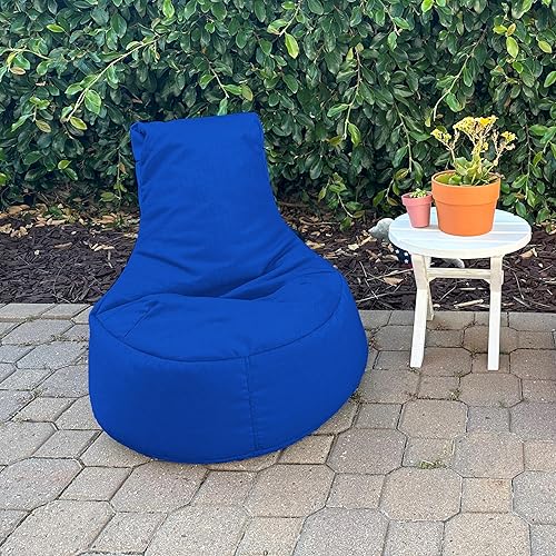 Miniatura 2 de Factory Direct Partners Element Paddle Out 14031-BB - Puf para niños, cómodo asiento flexible relleno de frijoles para interiores y exteriores, para