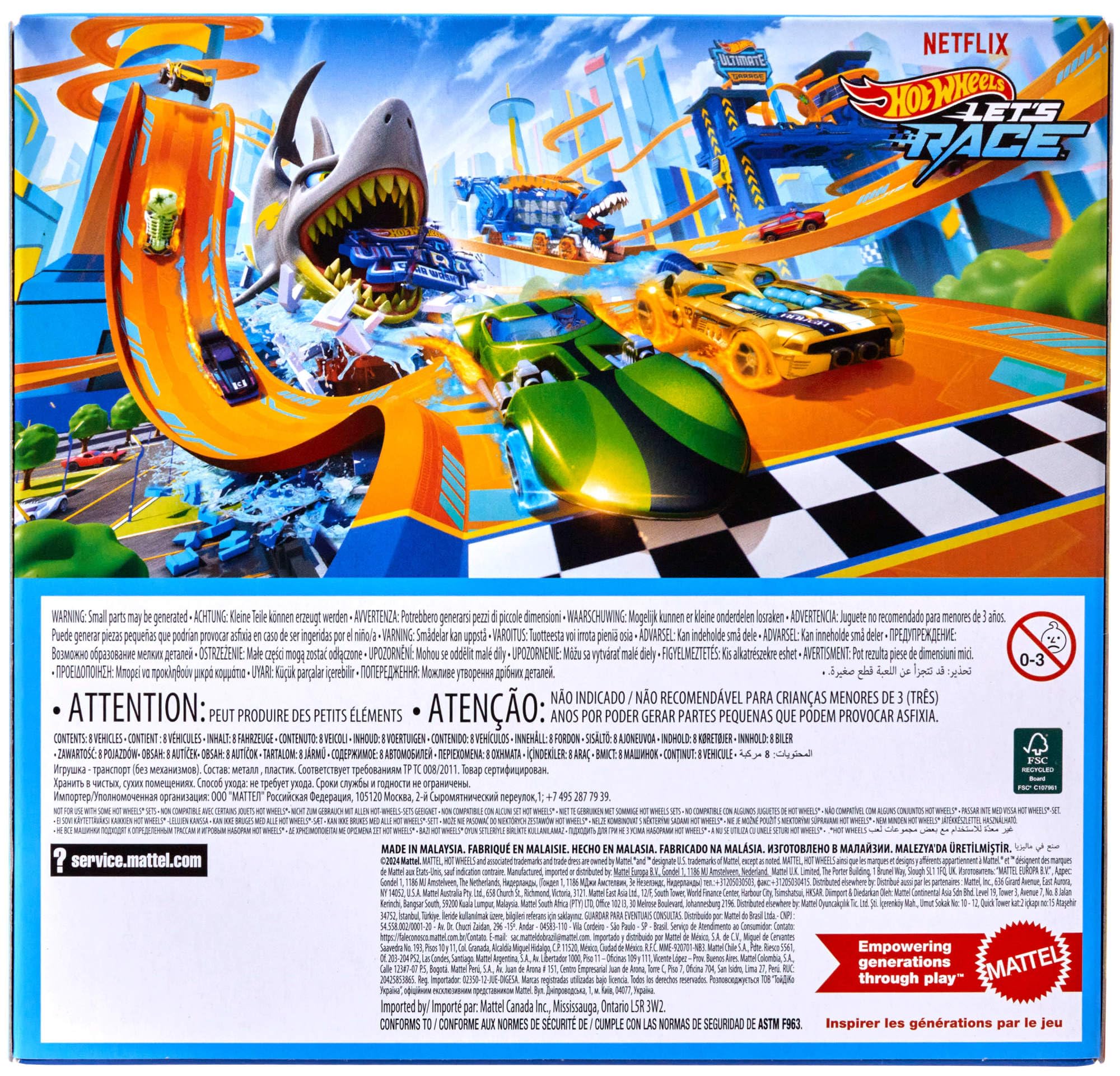 Hot Wheels – COFFRET DE COURSE, JGK18
