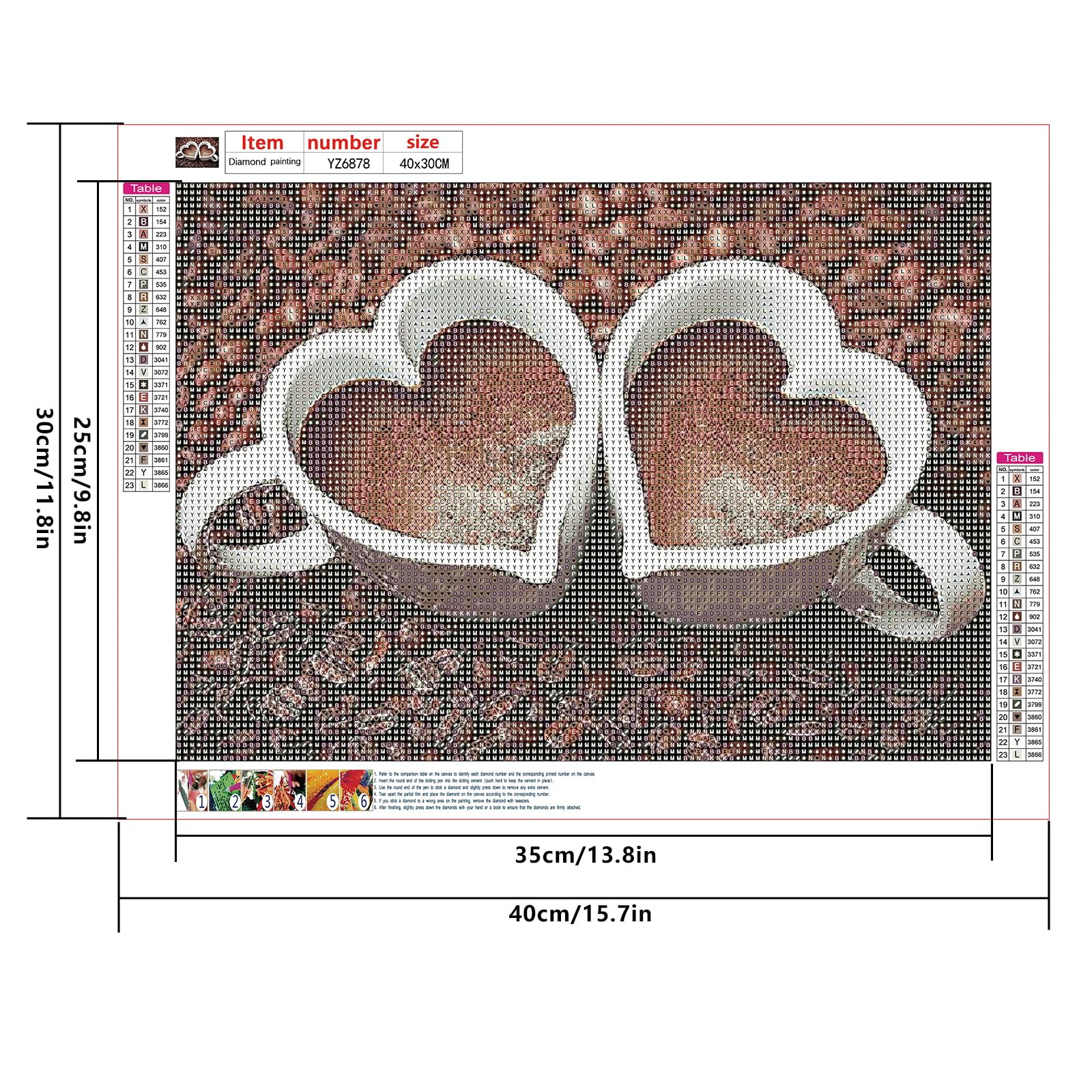 MXJSUA Peinture Diamant 5D, Diamond Painting Par Numéro, Kit DIY Complet Pour Adultes, Broderie Diamant Fairy 30x40cm