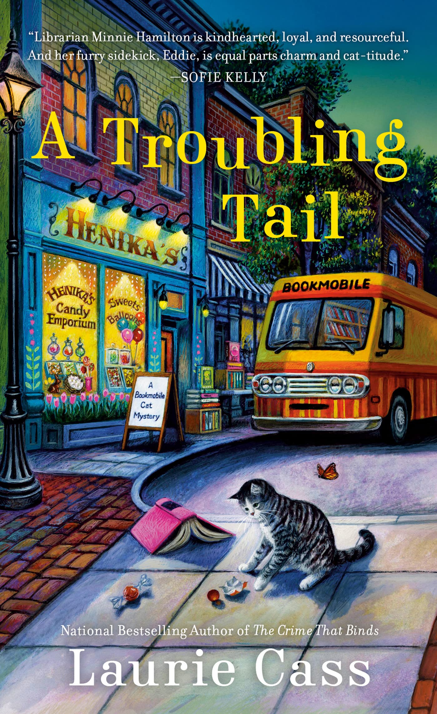 A Troubling Tail (A Bookmobile Cat Mystery Book 11)