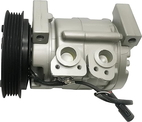 Compresor de CA RYC y embrague de AC GG385 (se adapta a Chevrolet Tracker 2.0L 1999, 2000, 2001, 2002, 2003 compatible con Suzuki Vitara 2.0L 1999,