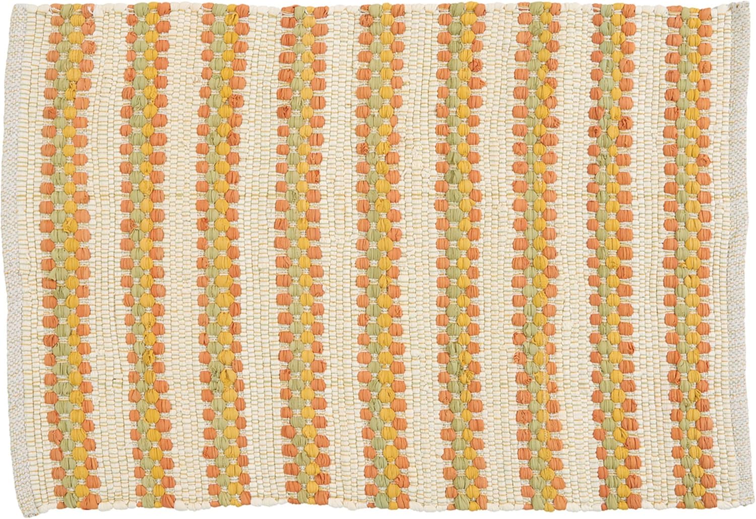Park Designs Bittersweet Chindi Indoor Rug | 2' x 3' (24" x 36") Handwoven Cotton Blend Braided Floor Mat Autumn Decor | Reversible Colorful Accent Rug for Entryway, Kitchen, Bedroom, or Living Room