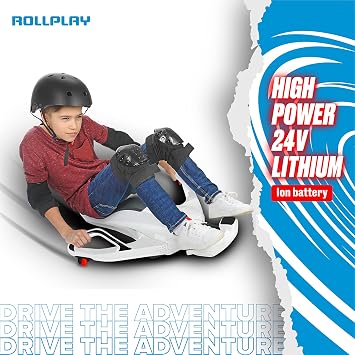 Rollplay Nighthawk NexGen Kids Electric Ride-On Toy, 24V Battery, 6.5 MPH, Ages 6+