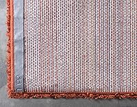 Vista 9 de Unique Loom Solid Shag Collection Area Rug (3' 3" x 5' 3" Rectangle, Terracotta)