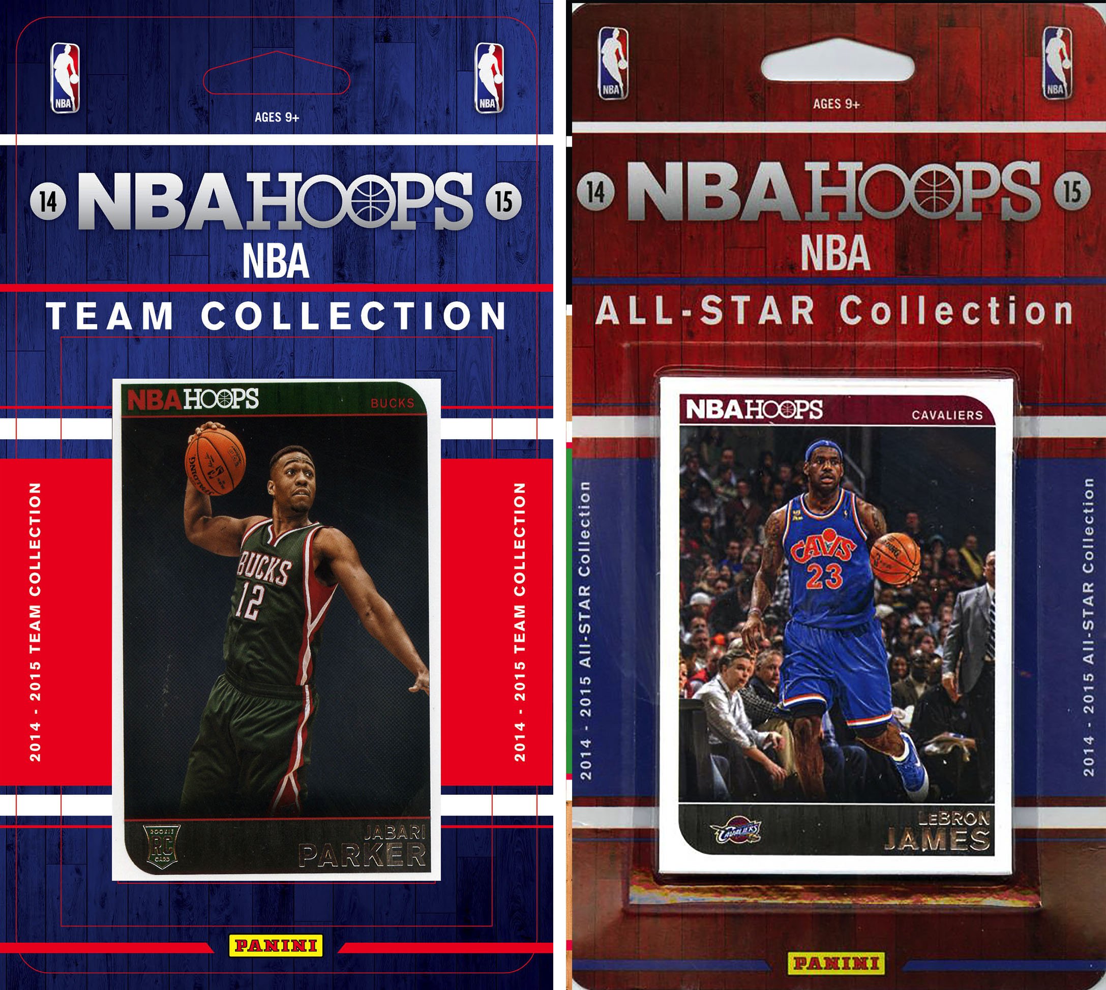 NBA Milwaukee Bucks Licensed 2014-15 Hoops Team Plus All-Star Set, Brown, One Size