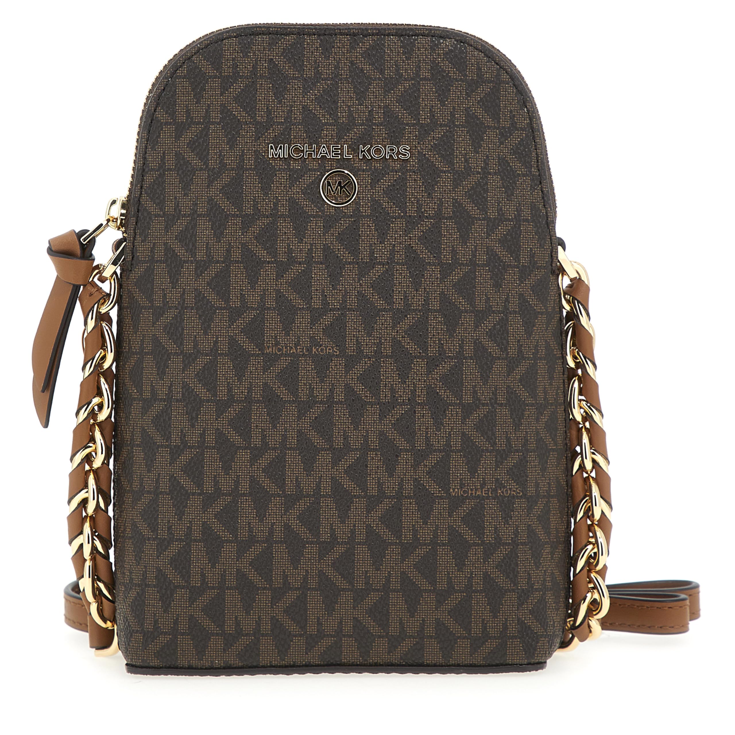 Michael Kors 32T0GT9C1B-252 JETSET CHARM PHN XBODY Women BRN/Acorn Size One Size