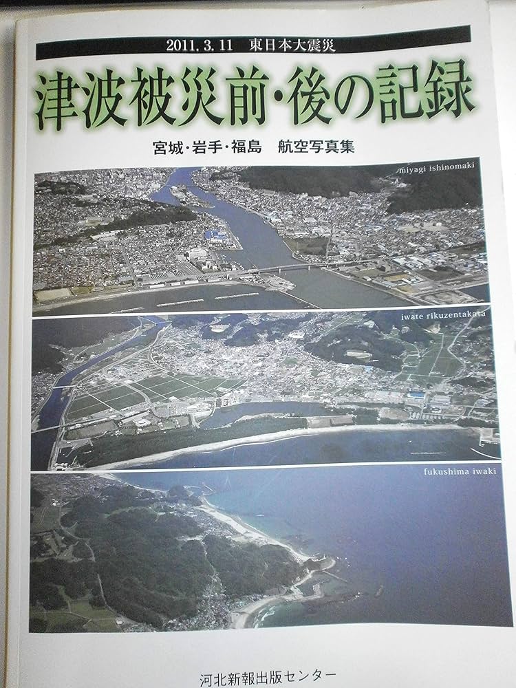 Amazon.co.jp: 津波被災前・後の記録: 宮城・岩手・福島航空写真