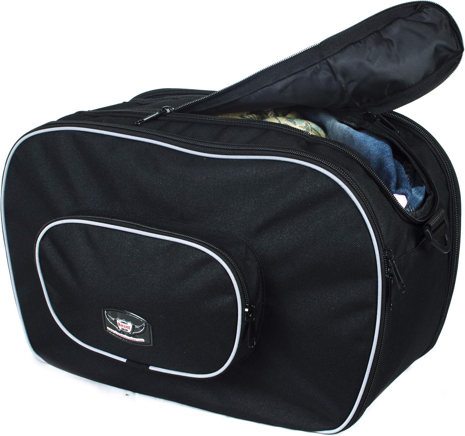GREAT BIKERS GEAR - Pannier Liner Luggage Bags for KAWASAKI 1400GTR Motorbike Pair (Black)