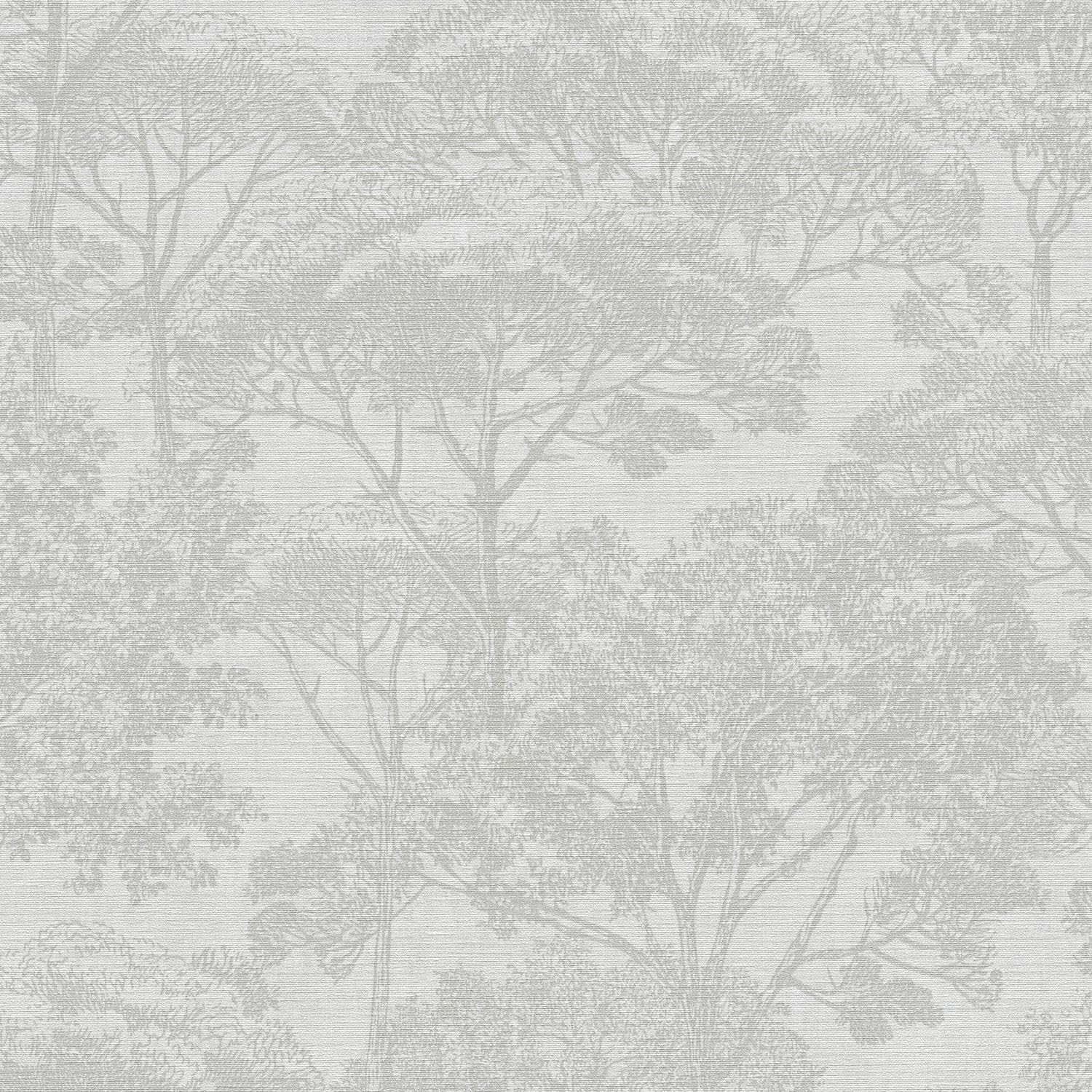 Papier peint Toile de Jouy beige Profhome 380234-GU intissé 5,33 m2