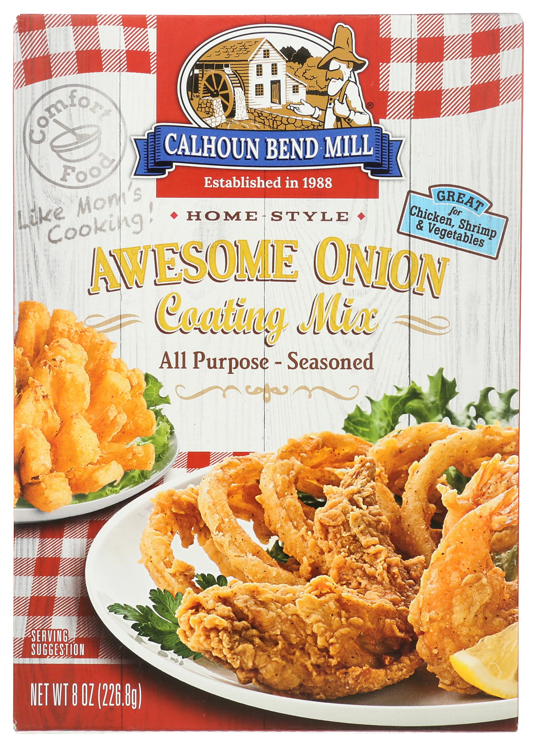 Calhoun Bend Mix Awesome Onion Coating, 8 oz