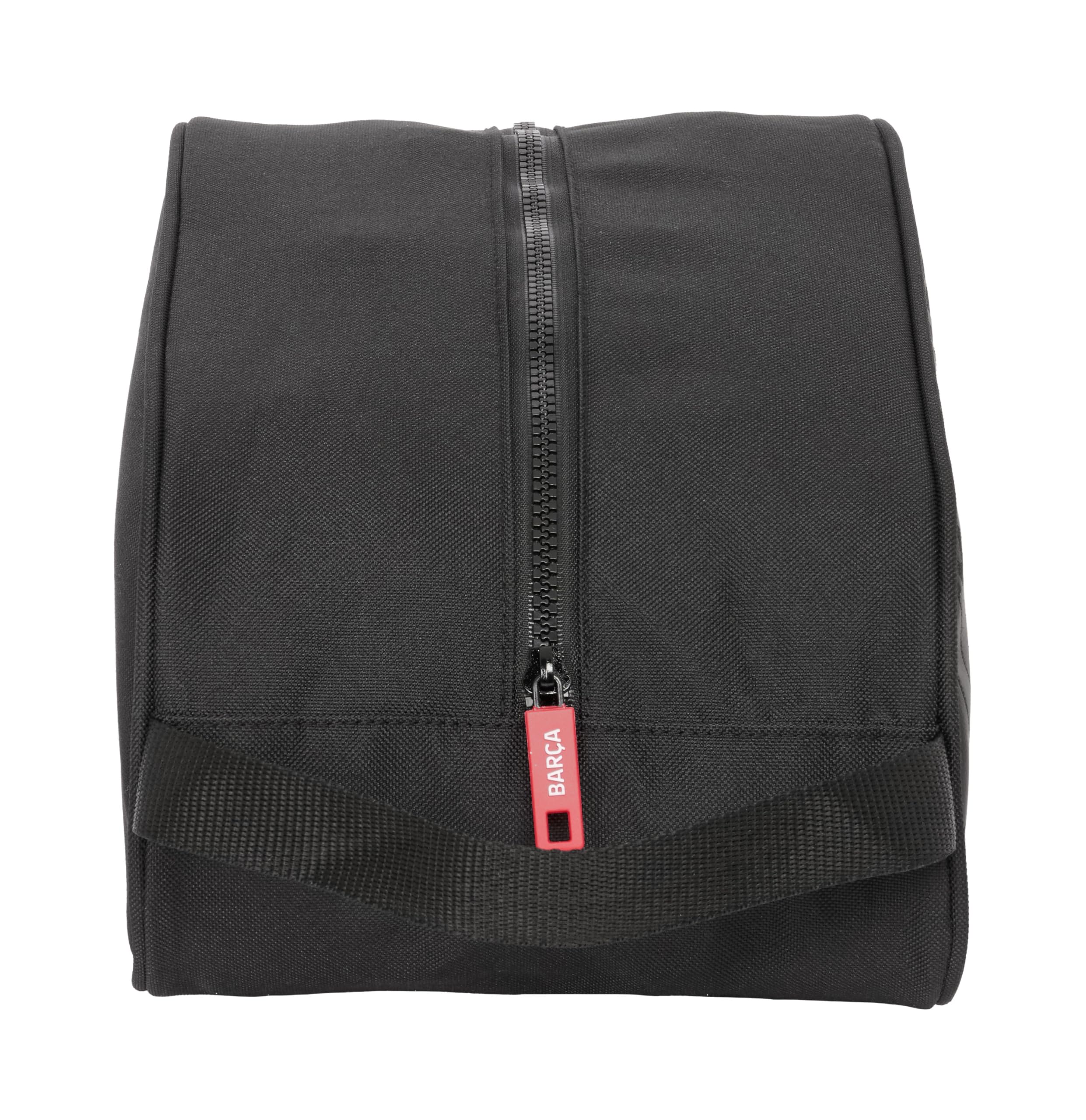SAFTA F.C. Barcelona Black – Sac à Chaussures Ovale, Multifonction, pour Sport, extrascolaire, Football, Confortable et Polyvalent, 34 x 18 x 15 cm, Couleur Noire, Noir, Estándar, Décontracté