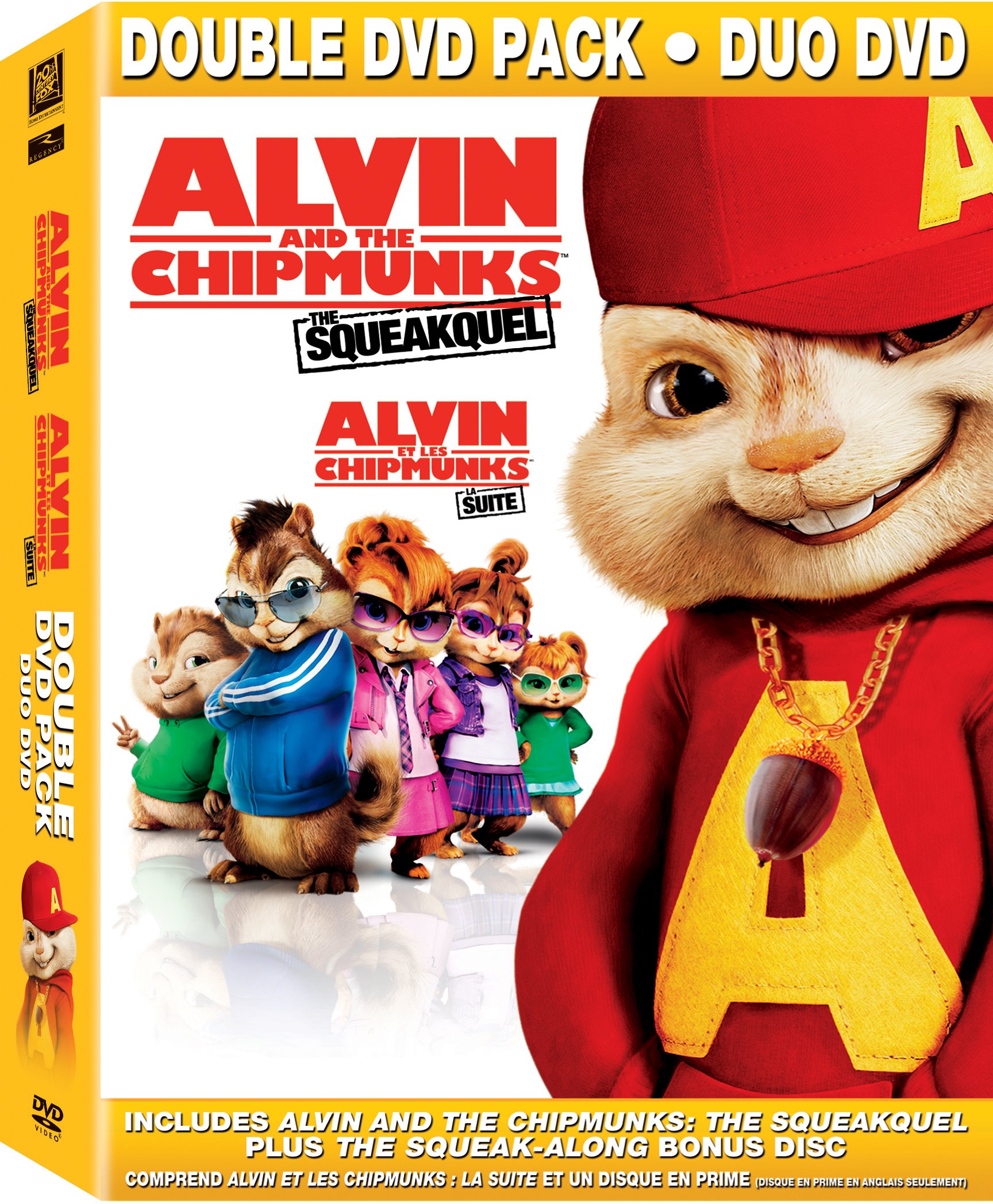 Alvin and the Chipmunks: The Squeakquel / Alvin et les Chipmunks: La Suite (Bilingual) + The Squeak-Along Bonus Disc [DVD]