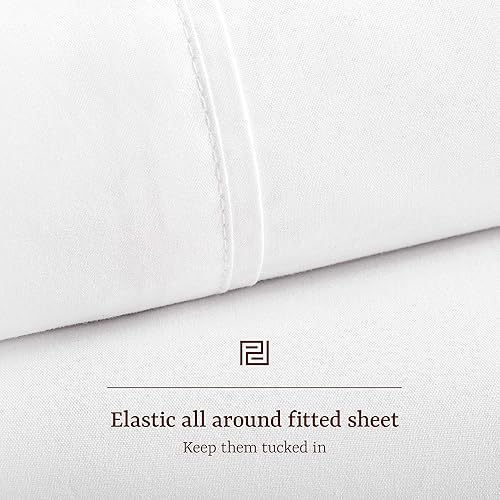 Miniatura 6 de Peru Pima Juego de sábanas de lujo, 100% algodón puro peruano, 800 hilos, satén de calidad de hotel, tamaño King, pizarra