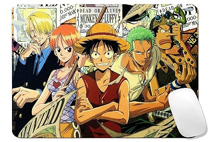 TrendoPrint Anime Printed Gaming Mouse Pad for Computer, PC and Laptop_(MP-24)