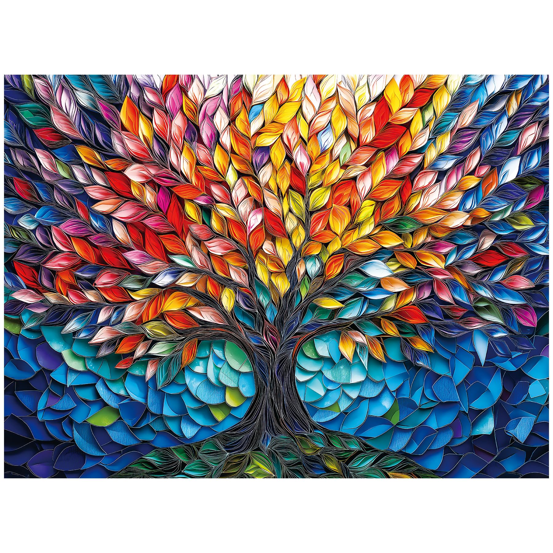 ALL4JIG 2000-Piece Landmark Puzzle - Famous World Landmarks Captured in Stunning Detail