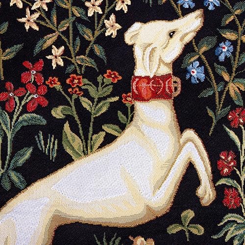 Miniatura 3 de Funda de almohada de algodón y poliéster William Morris tapiz, funda de almohada con cremallera oculta, 45  17.7 in, decoración bohemia ideal para