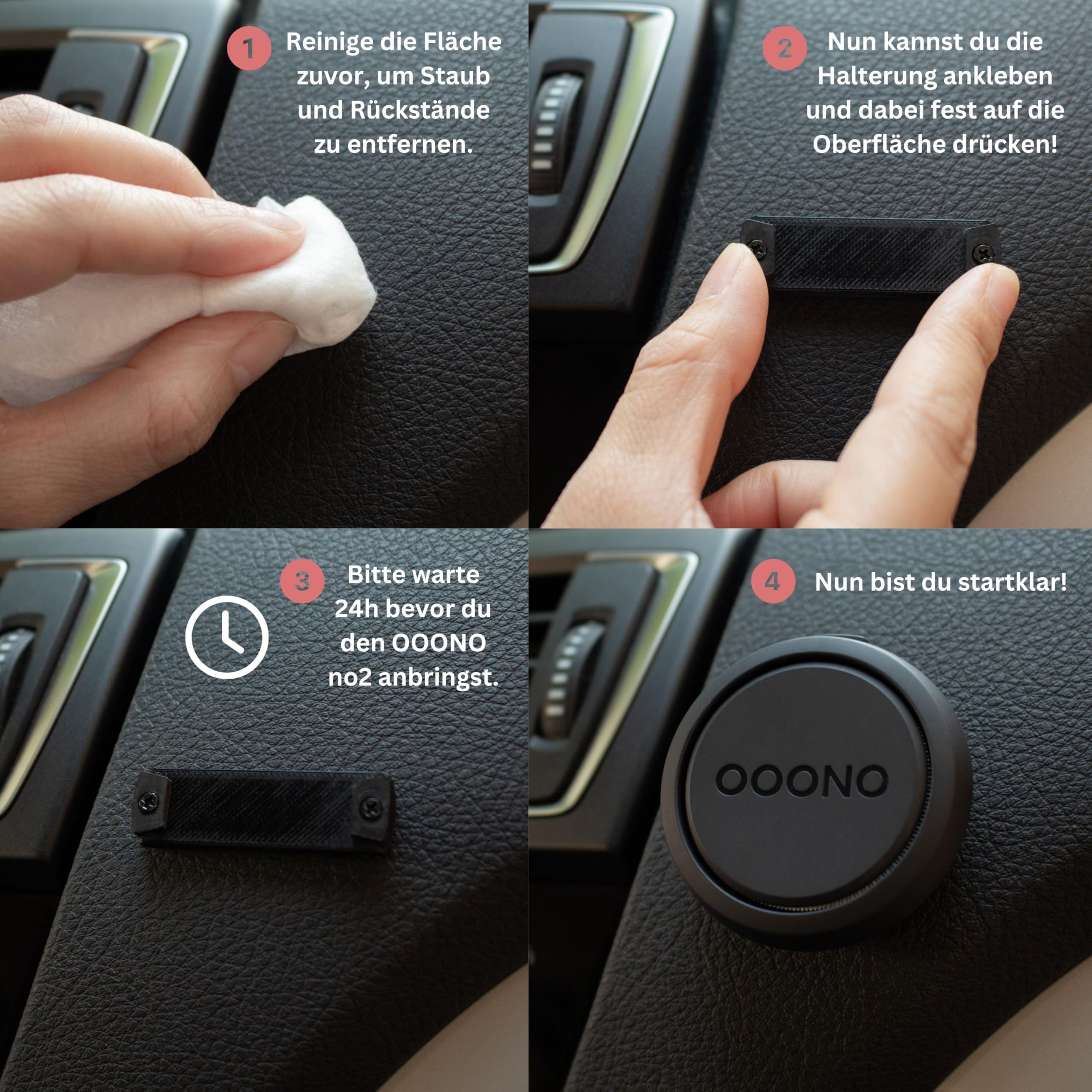 Supporto Magnetico Auto Per OOONO CO-Driver NO2 - Girevole 360° - Foto 12